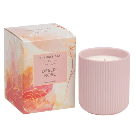 Bramble Bay Co's Desert Rose Candle