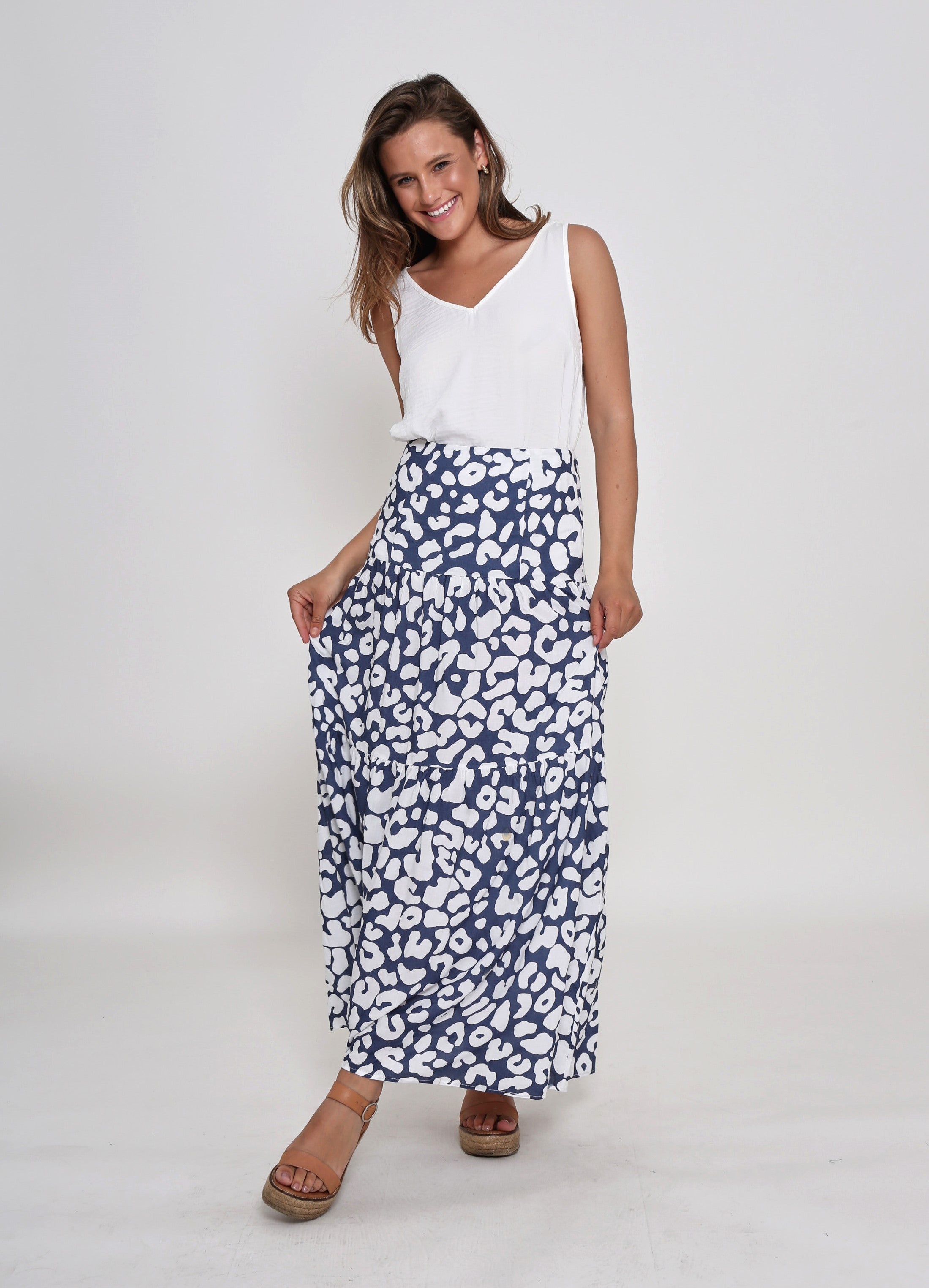 Karter Skirt Leopard