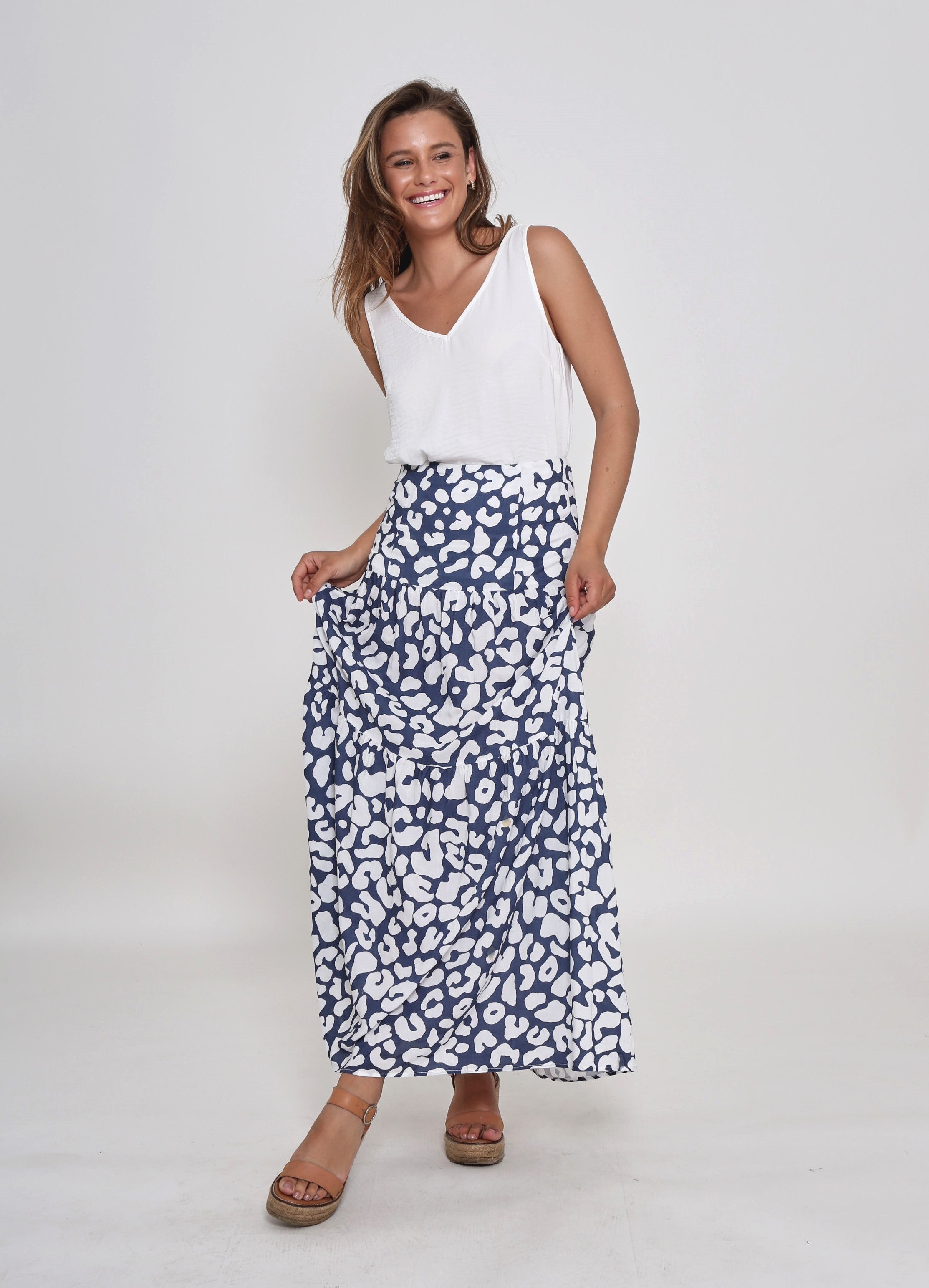 Karter Skirt Leopard