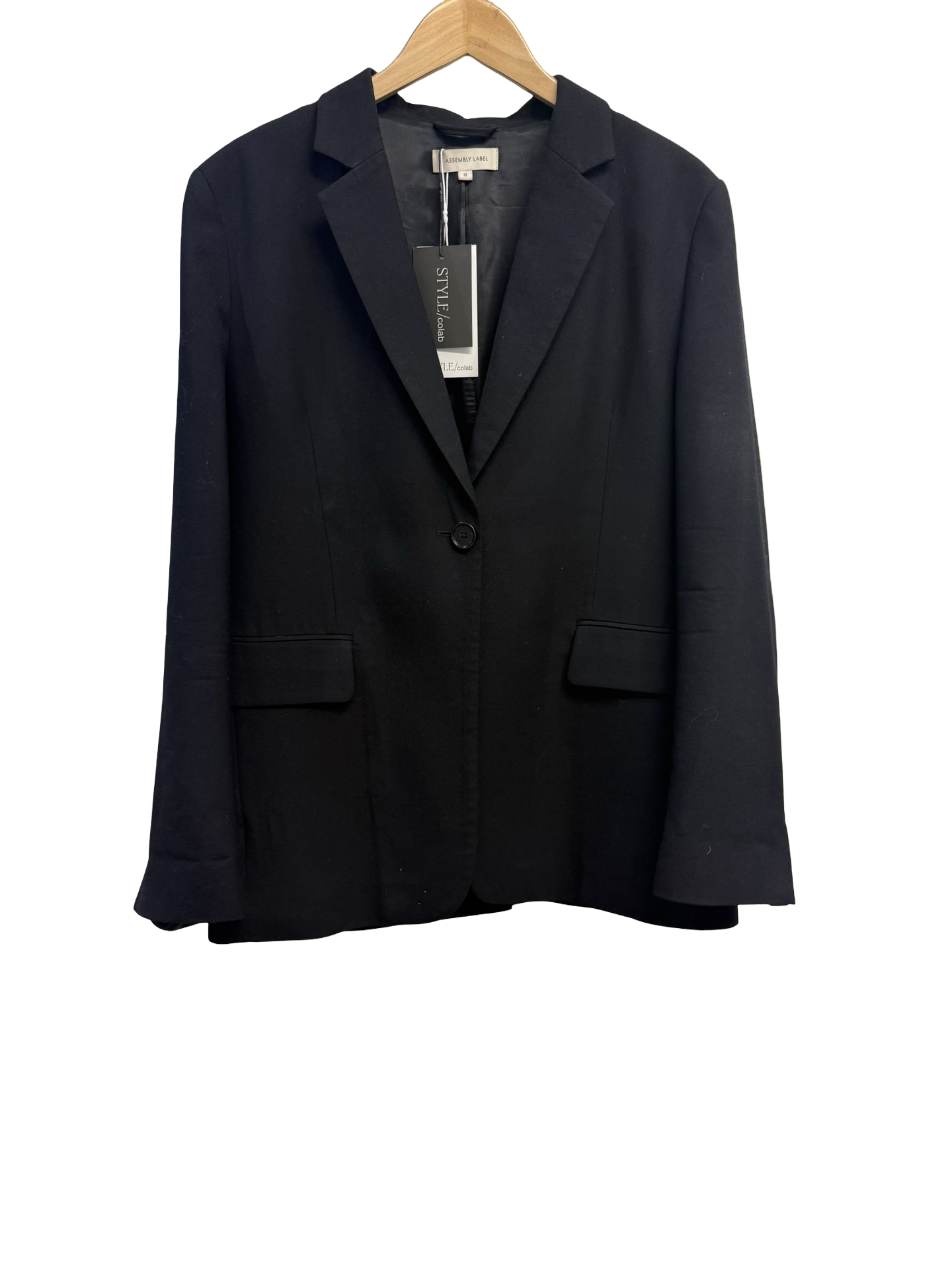 Assembly Label Black Blazer 12