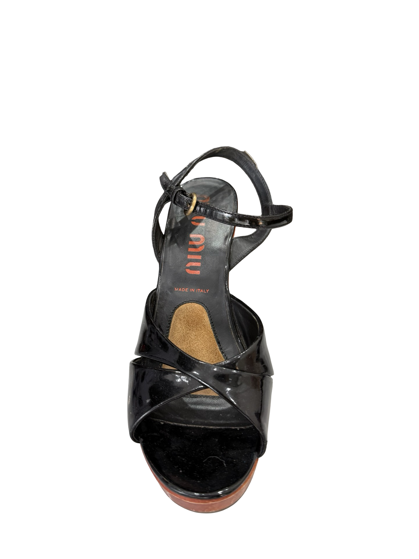 Miu Miu Sling Black Heel 37