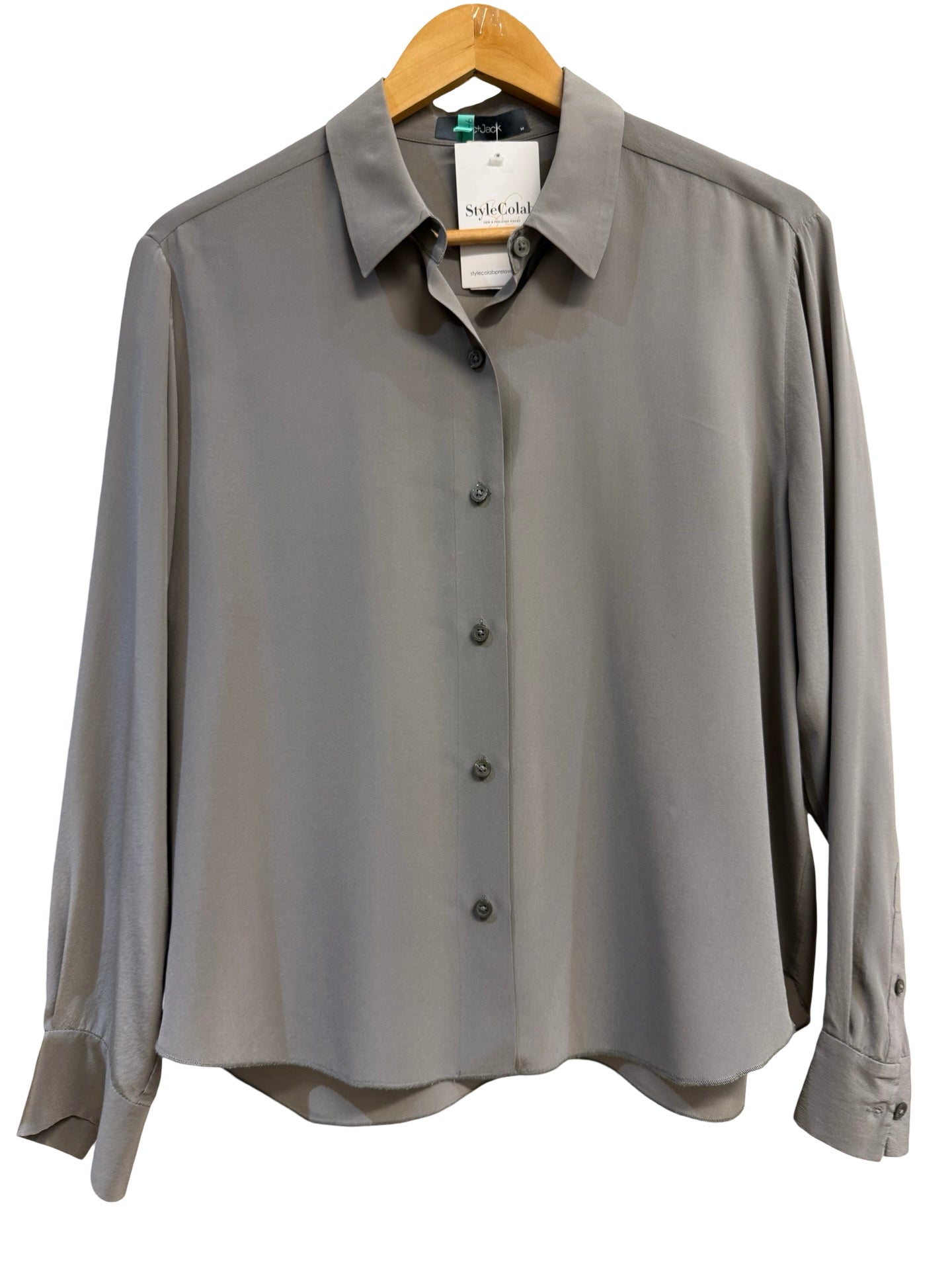 Jac+Jack Grey Shirt M