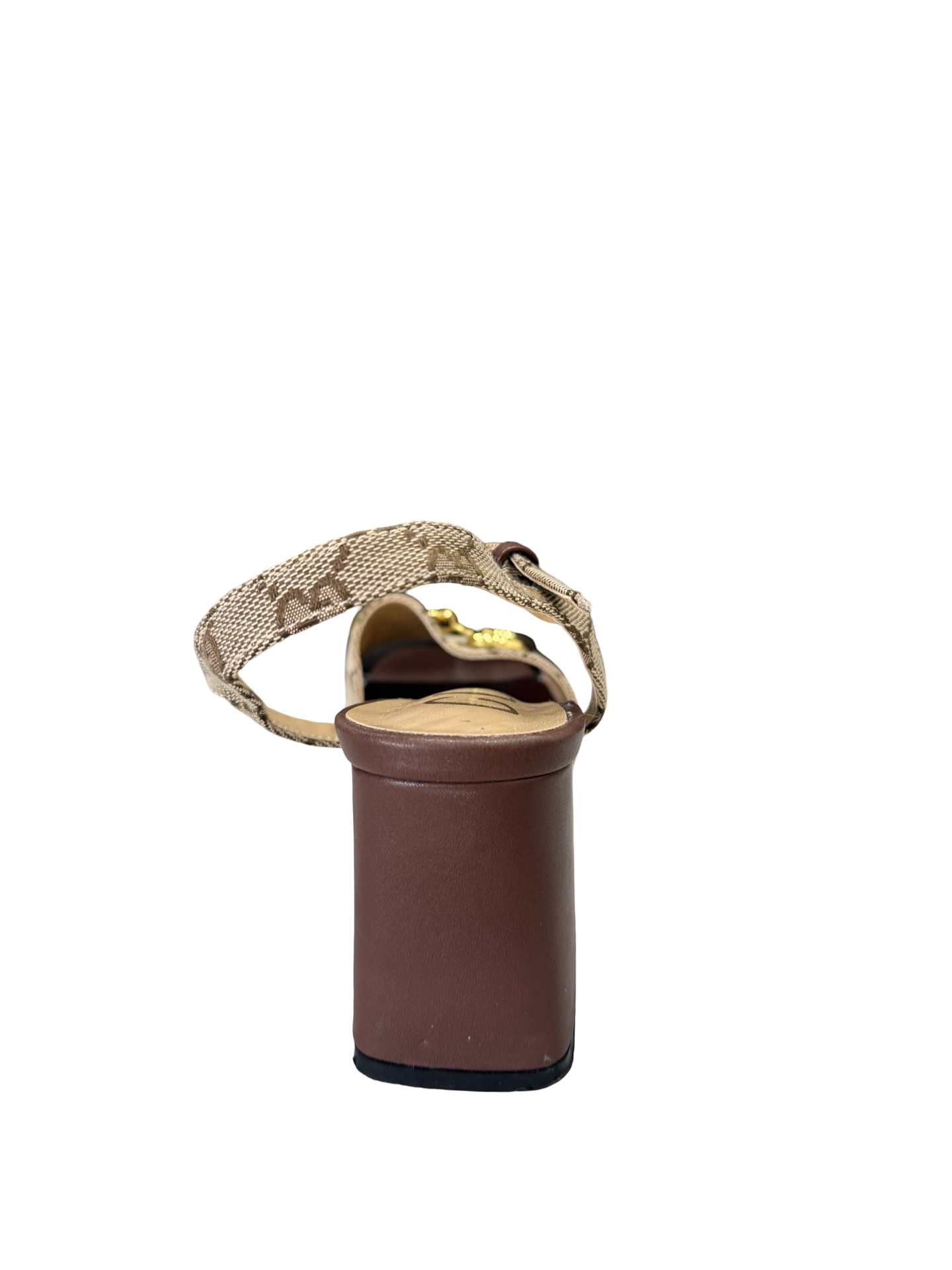 GUCCI HORSEBIT TAUPE SANDALS 39