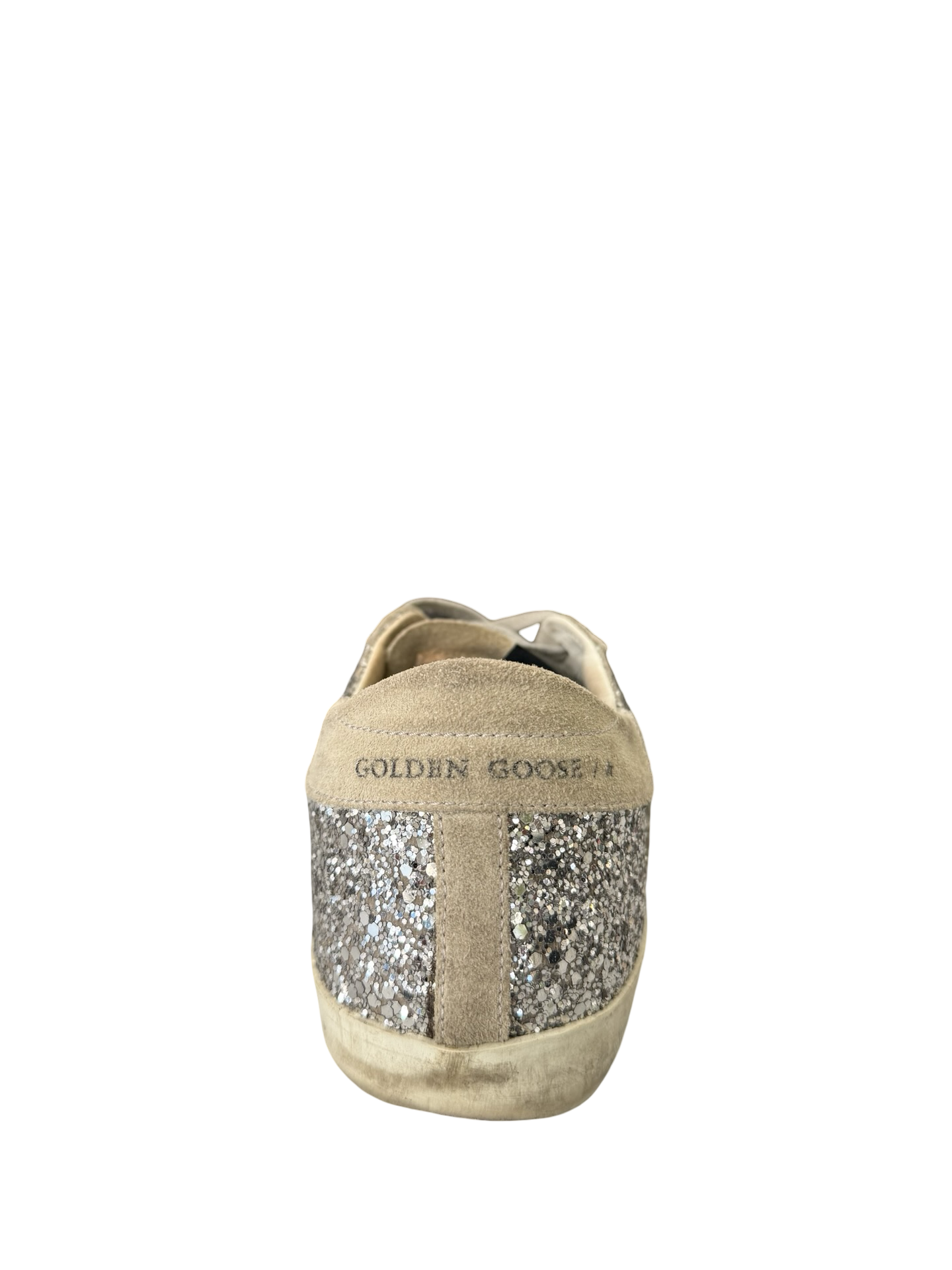 Golden Goose Silver Lace Sneaker 38