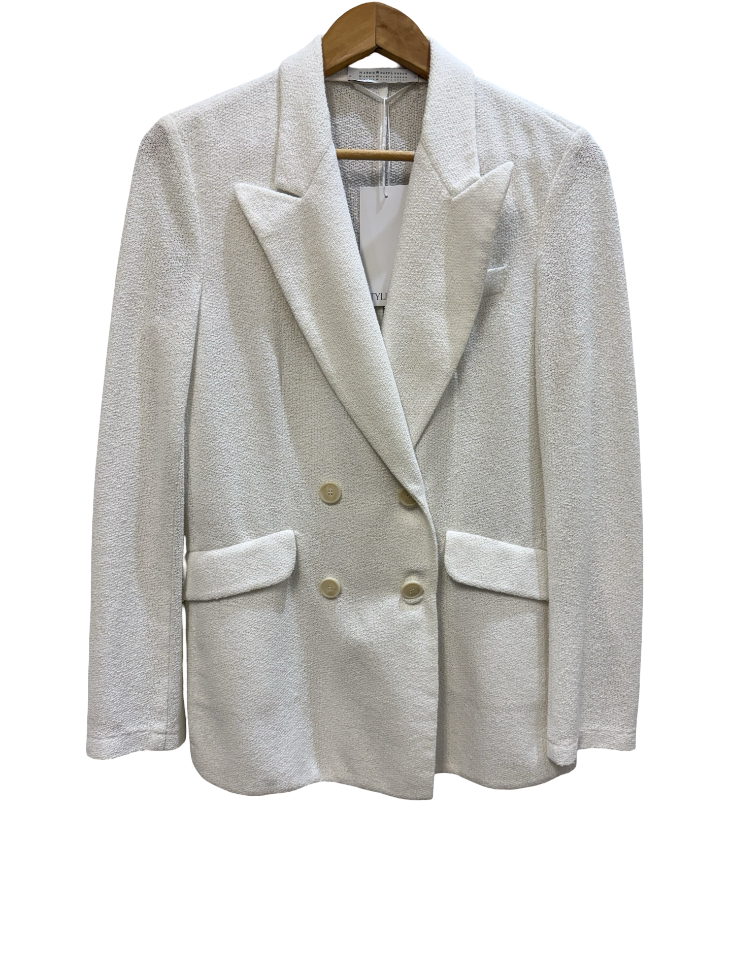 Harris Wharf London White Blazer 44