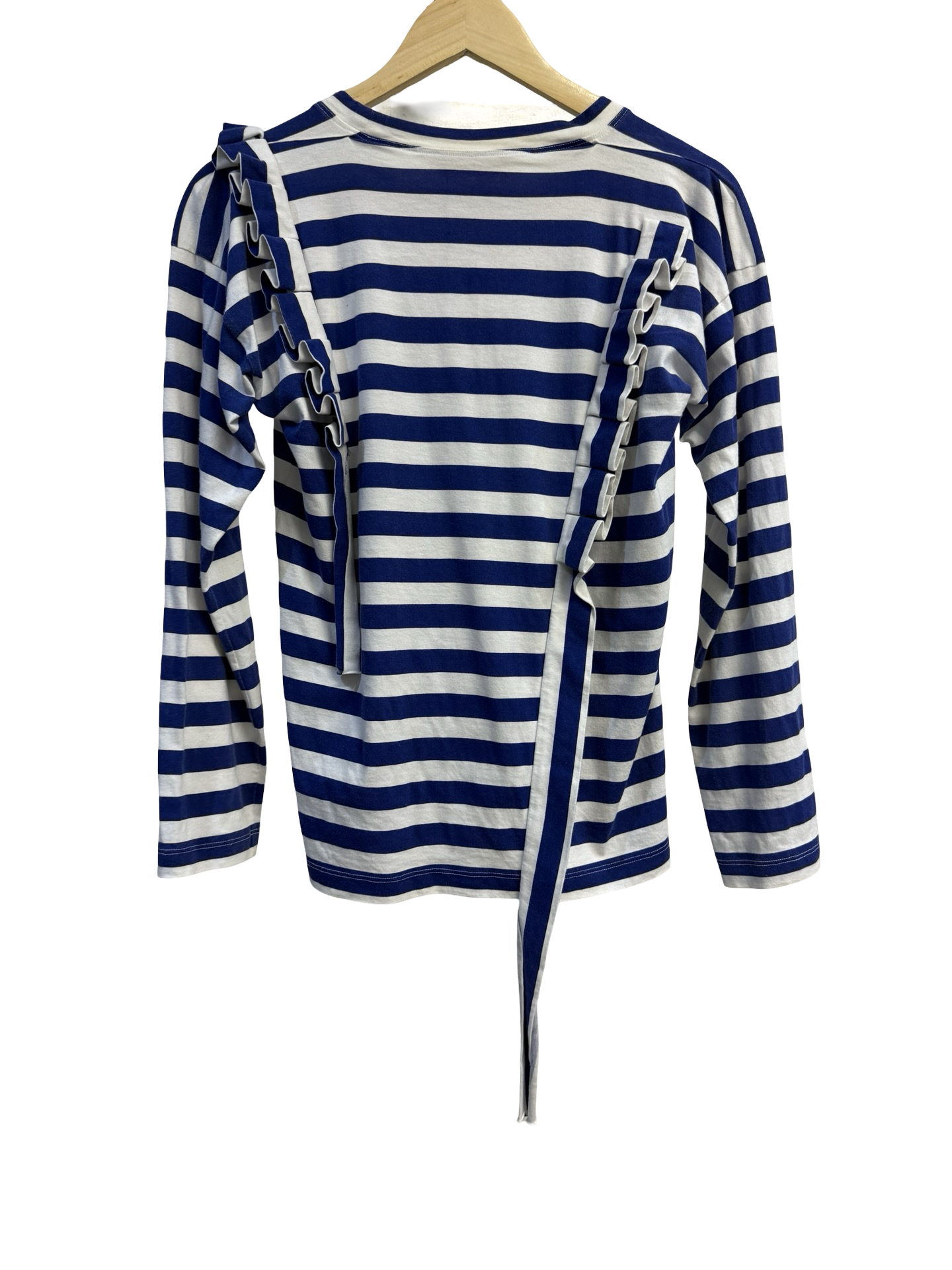 Golden Goose Blue And White Striped Top S