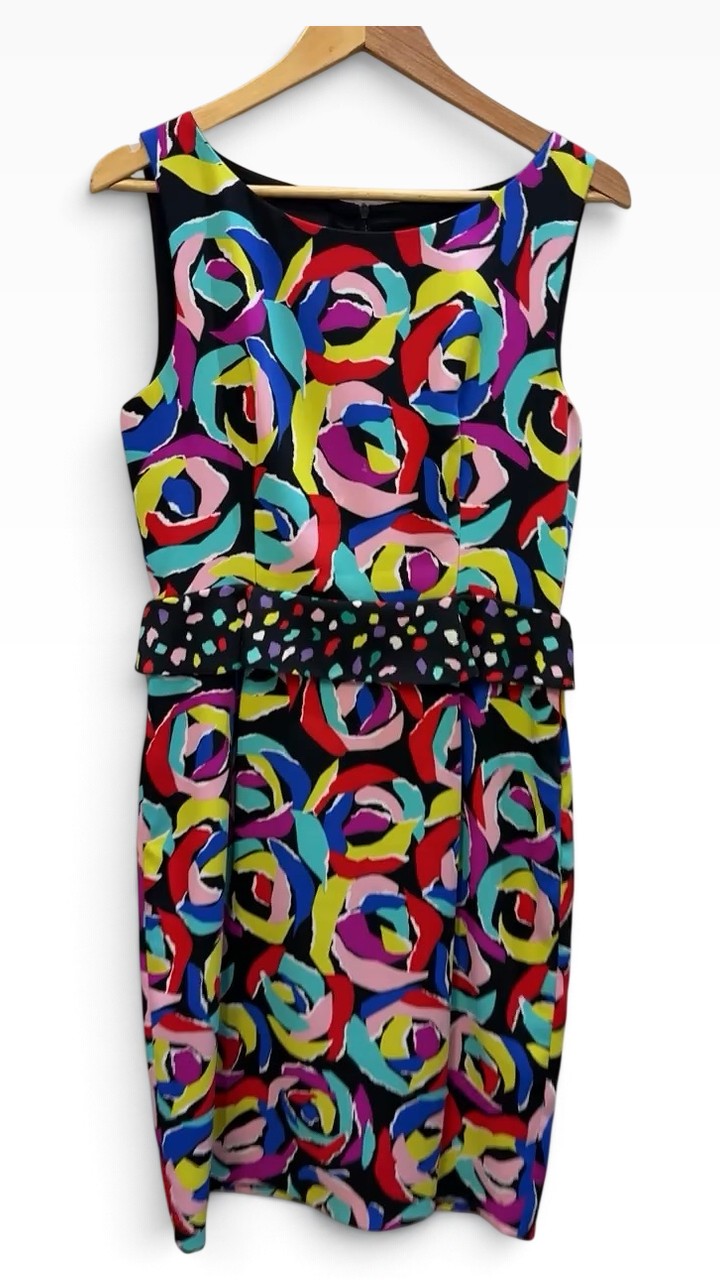 Boutique Moschino Multicolour Dress IT44 – preloved at STYLE/colab (photo 2 of 3)