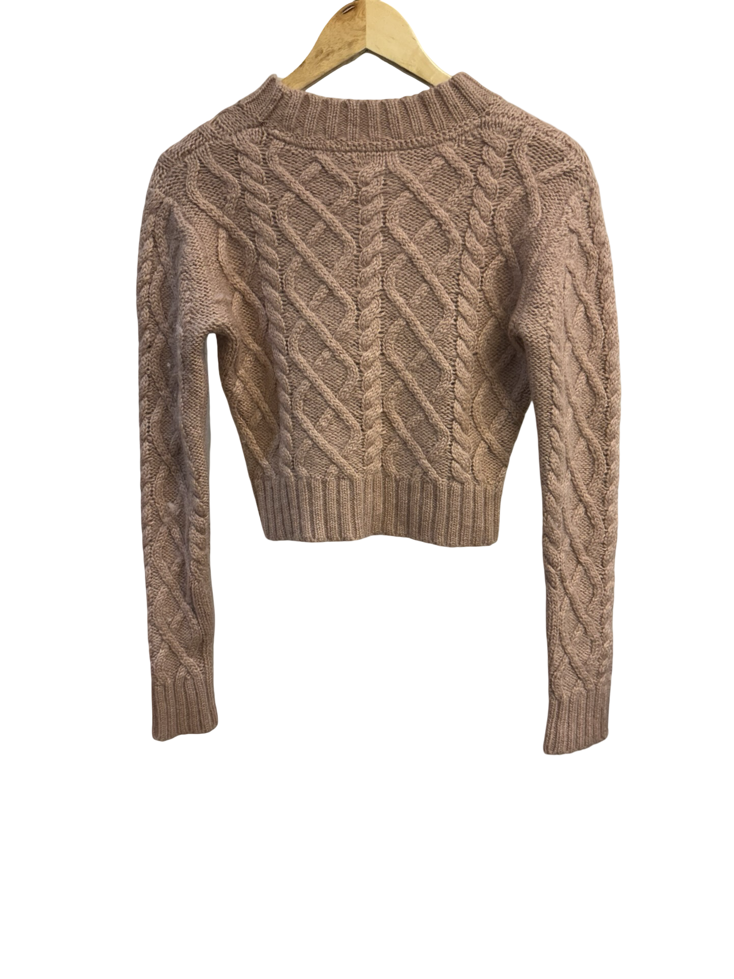 Aje Pink Knit Sweater XS