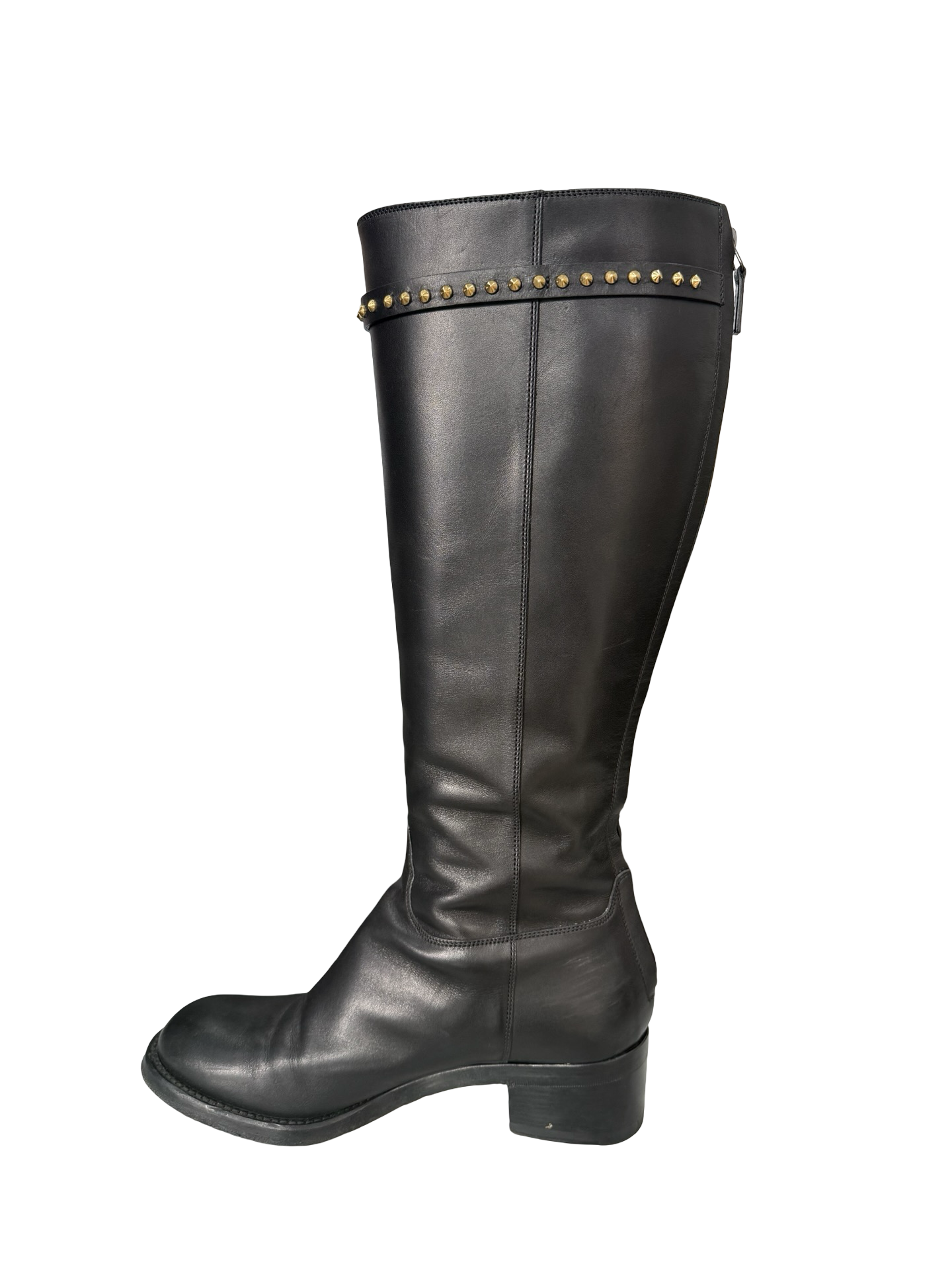 Gucci Black Knee High Boot 38 1/2 WB
