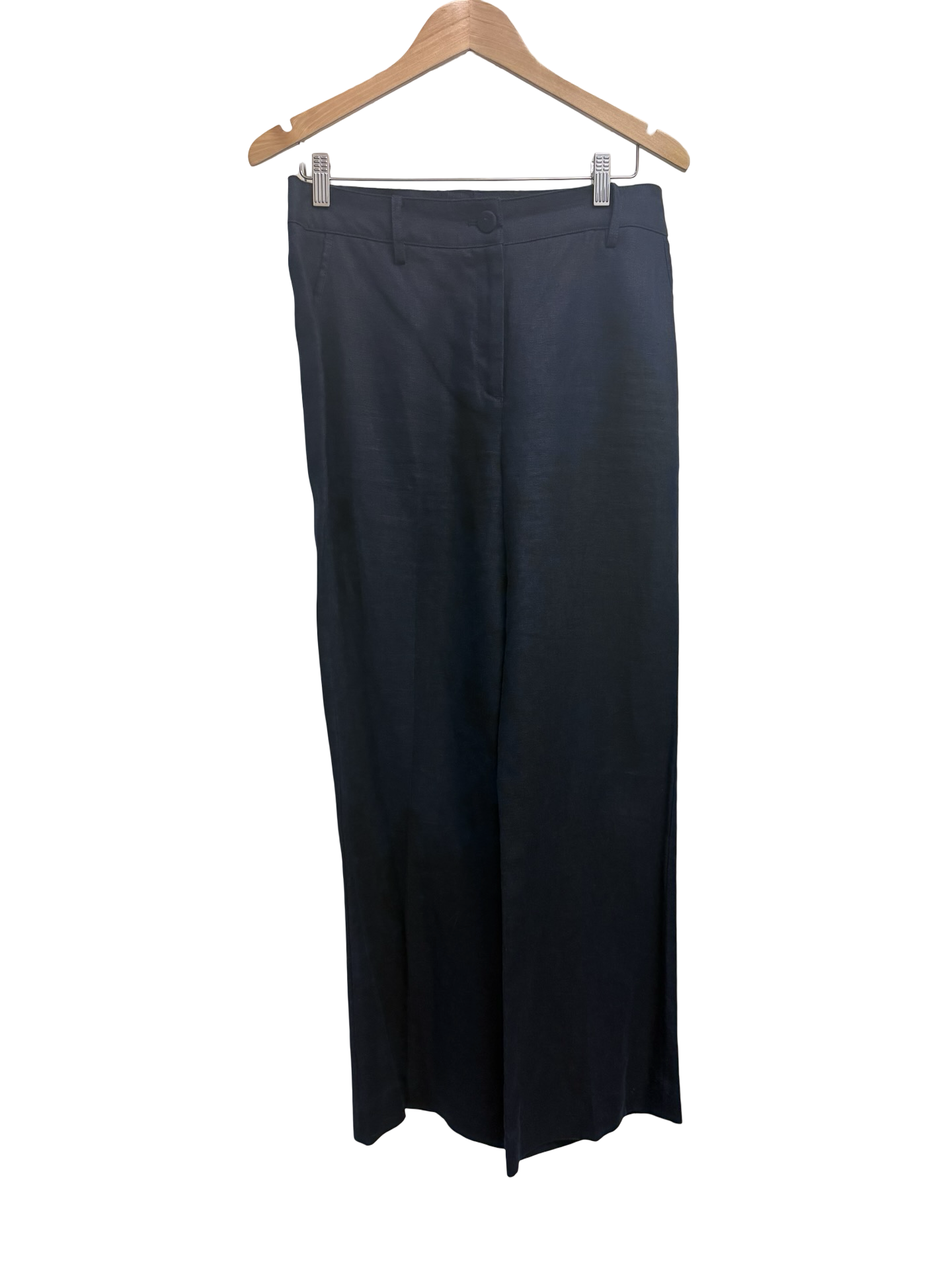 Witchery Navy Linen Pant 8