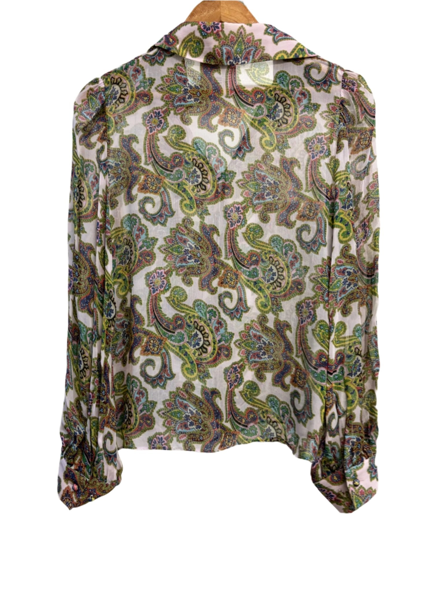 Scanlan Theodore Green Paisley Shirt 10