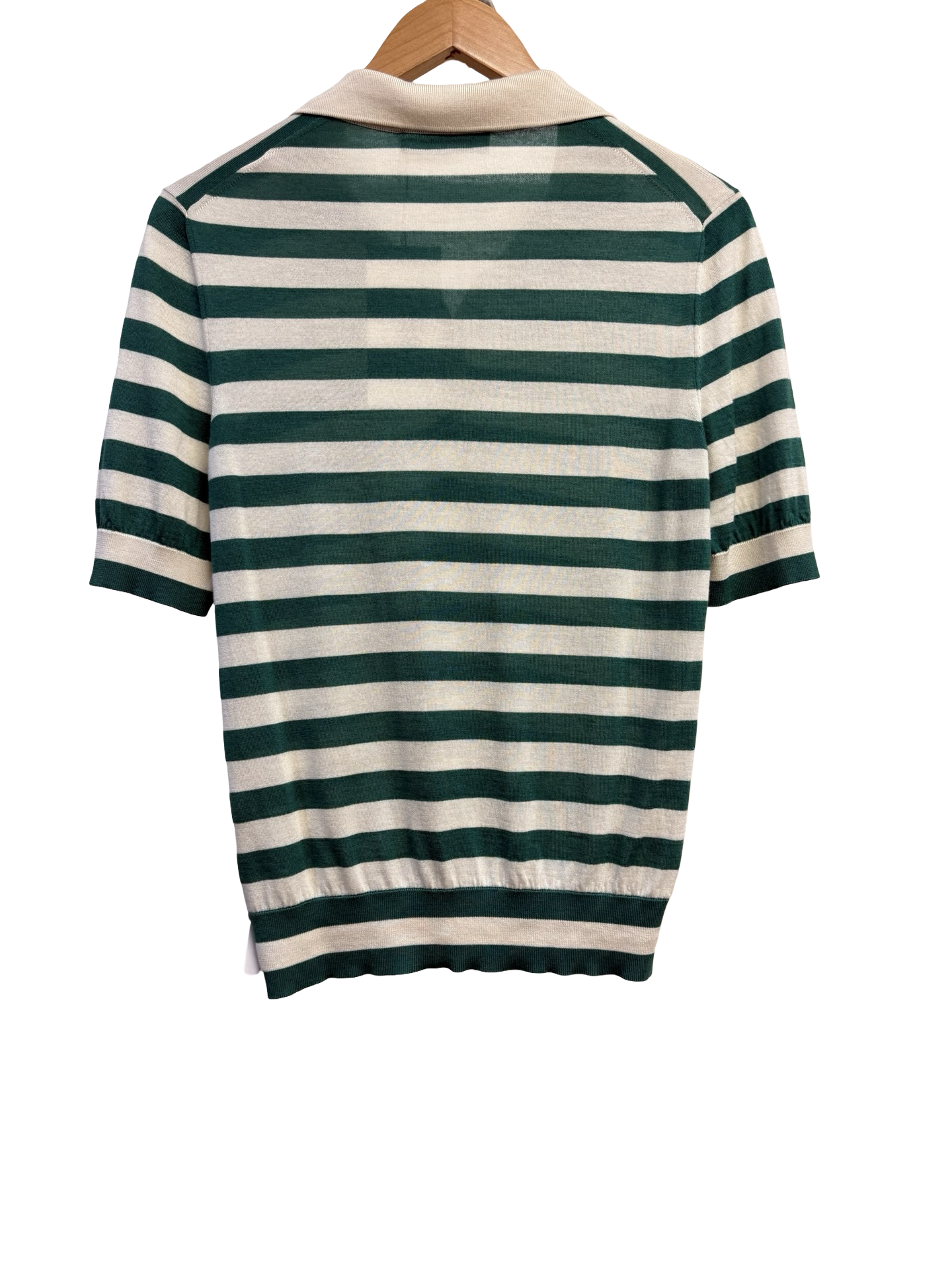 Dolce & Gabbana Grn/Wht Stripe Top 44