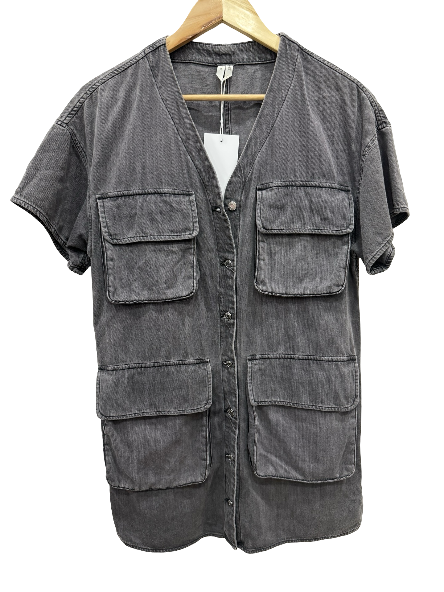 Arket Grey Dress 8