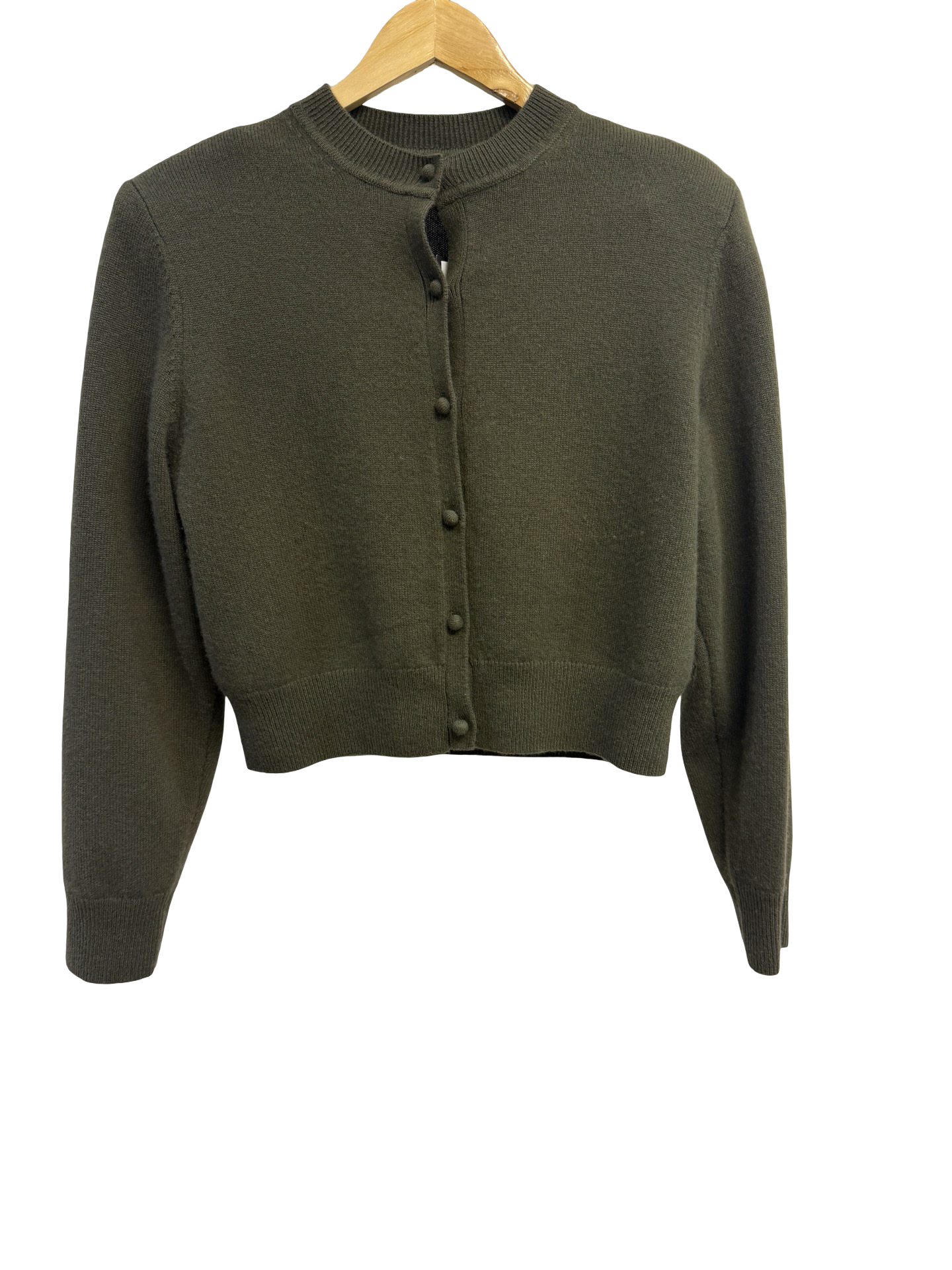 Scanlan Theodore Olive Cashmere Knit L