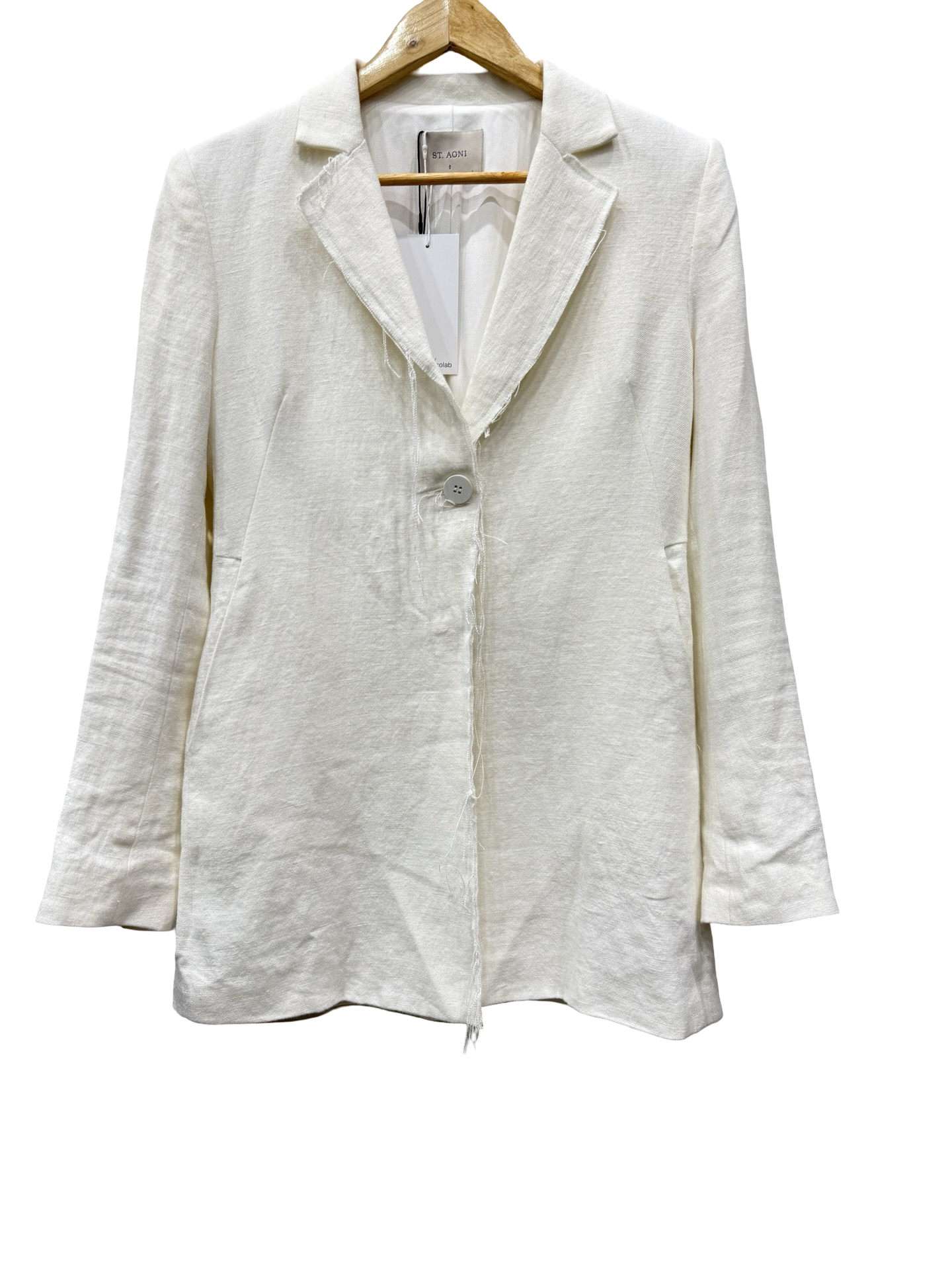 St. Agni White Blazer 10