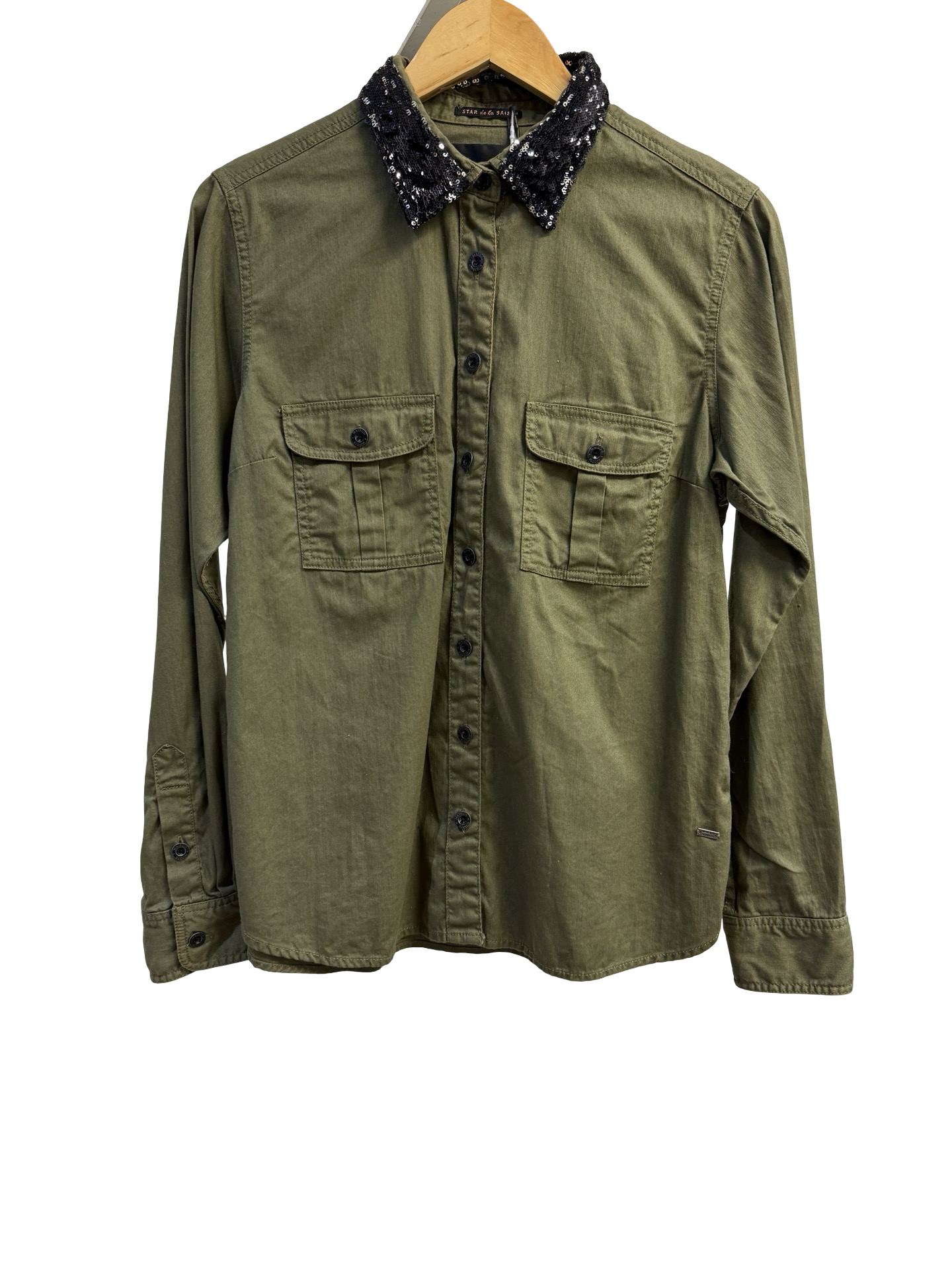 Maison Scotch Green Shirt
