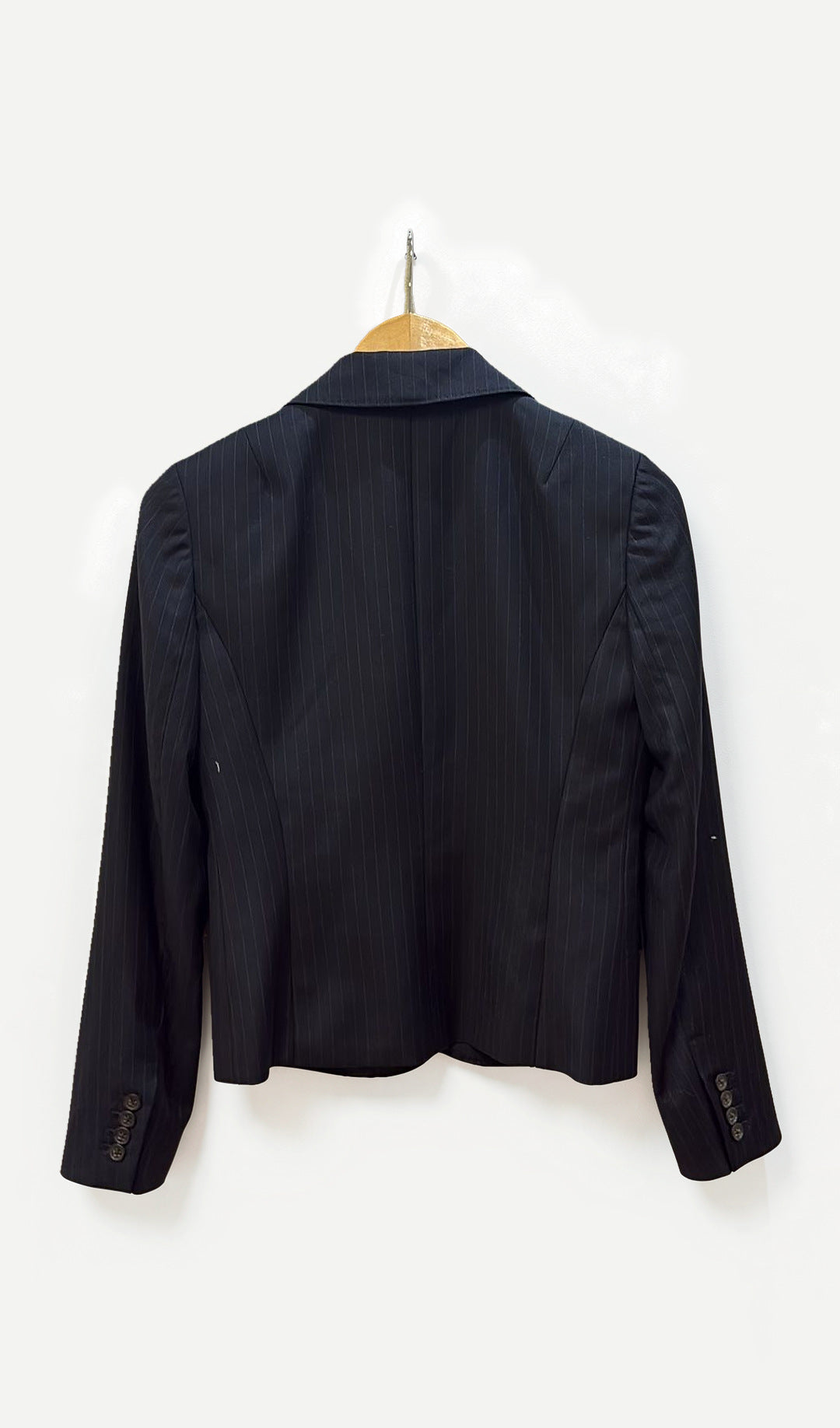 J.Crew Navy Pinstripe Blazer 4