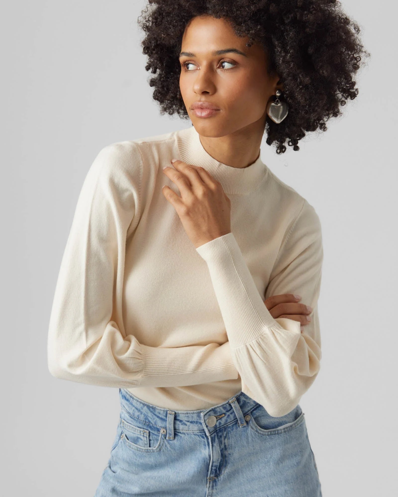 Vera Moda Holly Cream Knit