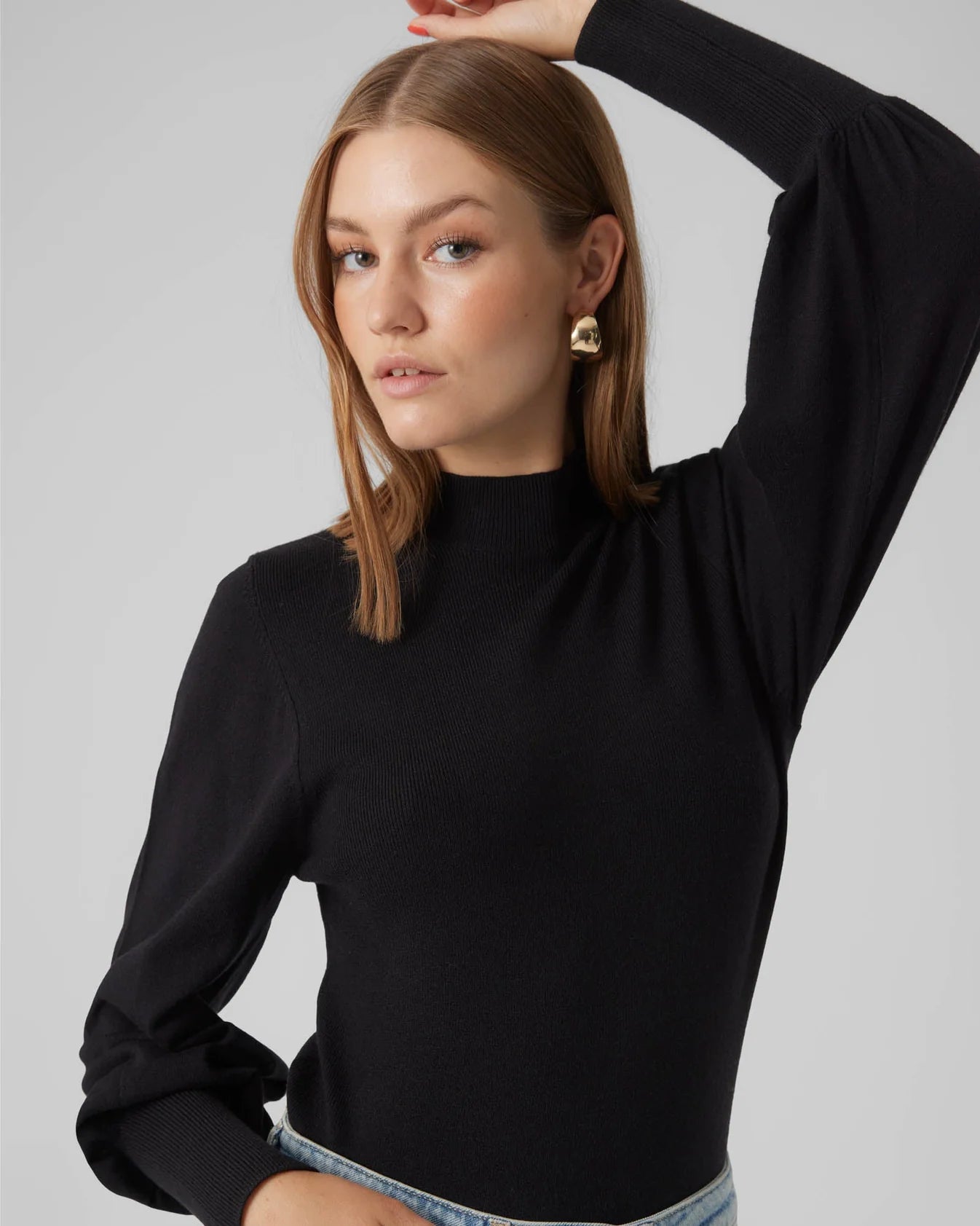Vera Moda Holly Black Knit