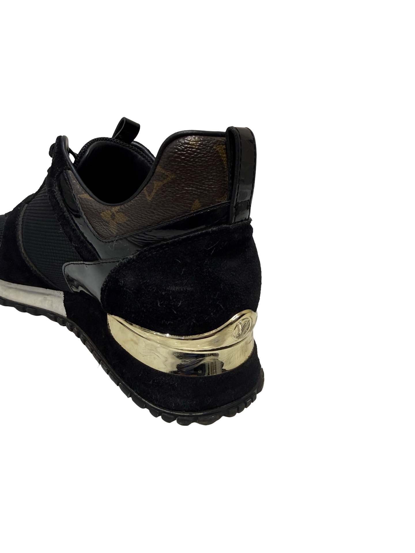 Louis Vuitton Black/Brown Sneakers 39