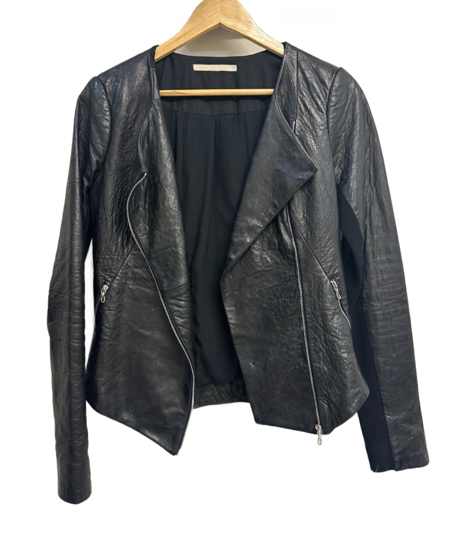 Willow Black Leather Jacket 