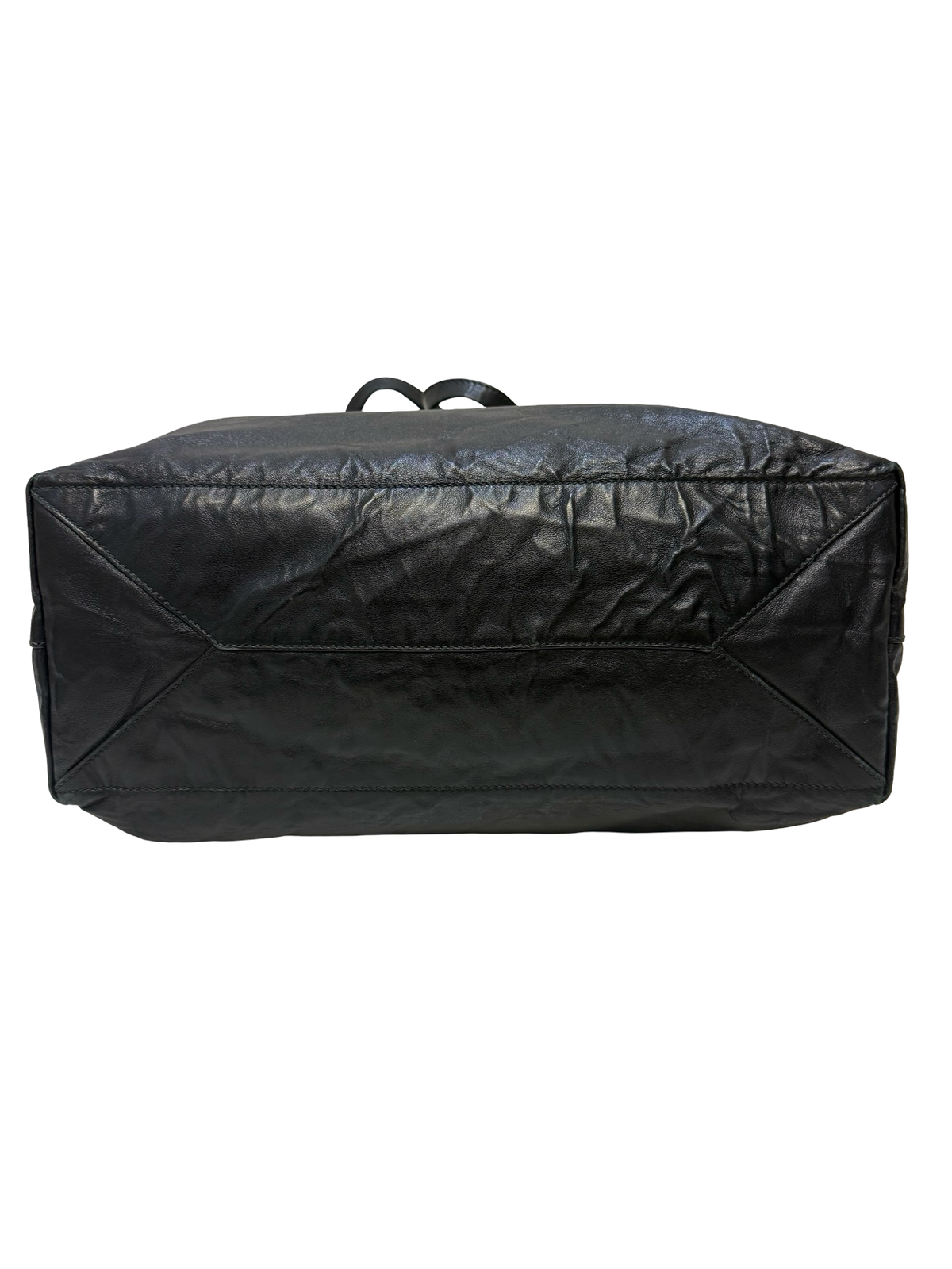 Prada Black Leather Tote