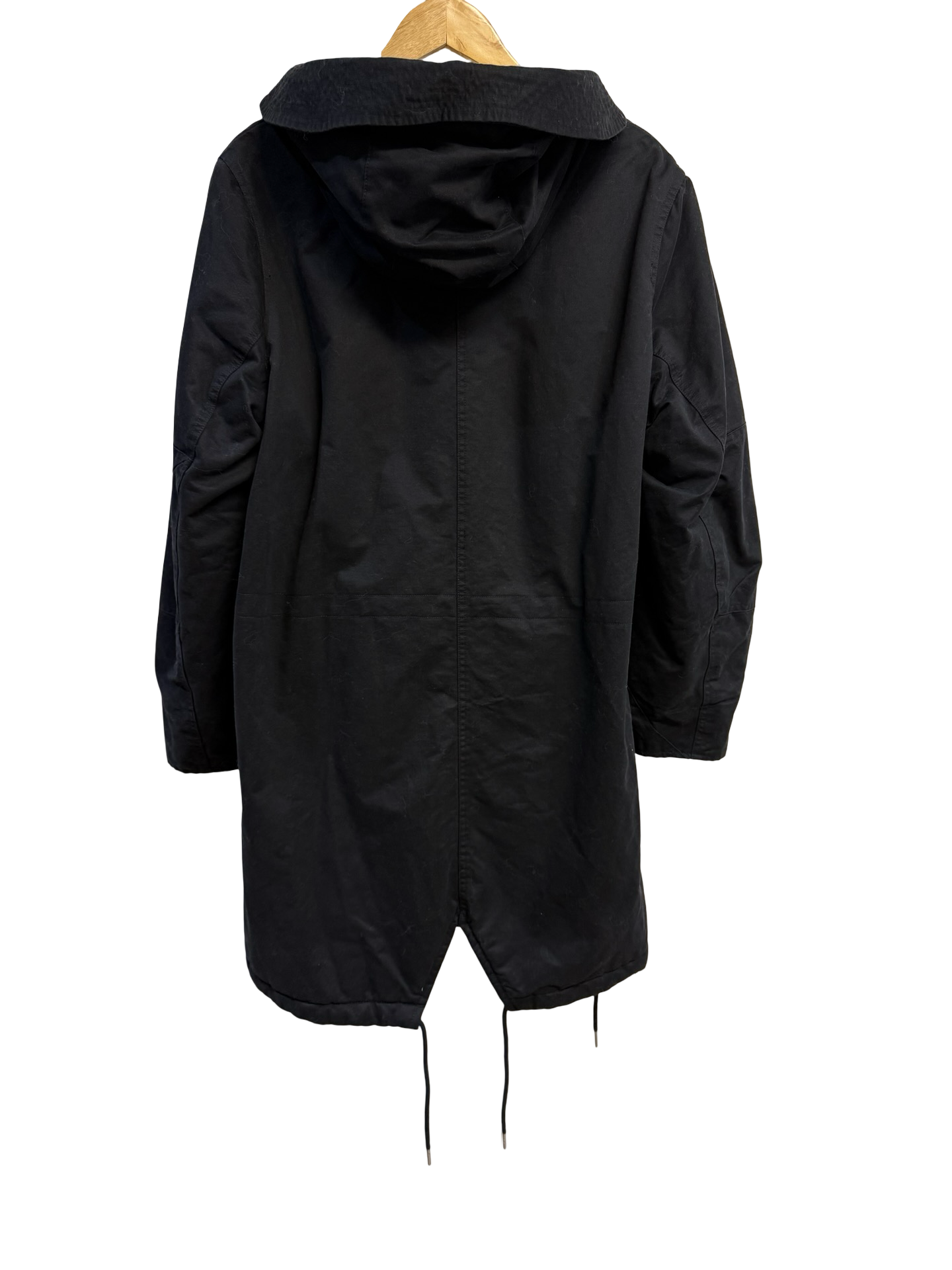 Zadig & Voltaire, Kenya Mili Parka, Black, M