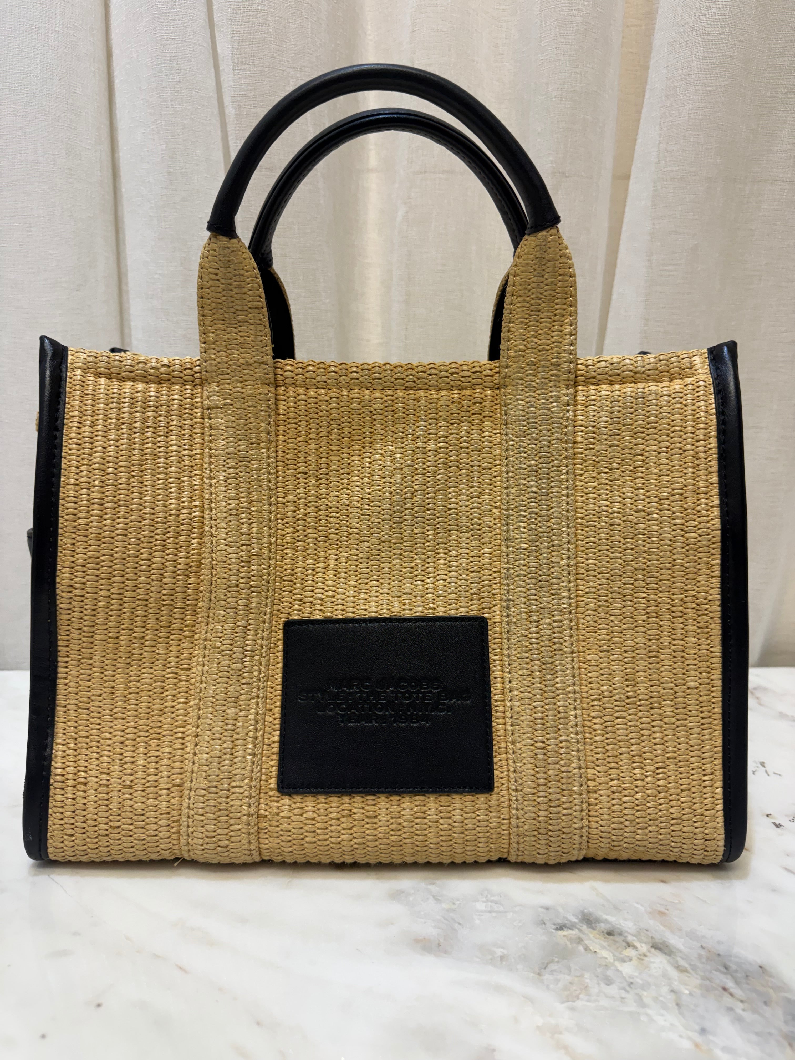 Marc Jacobs Straw Tote Bag