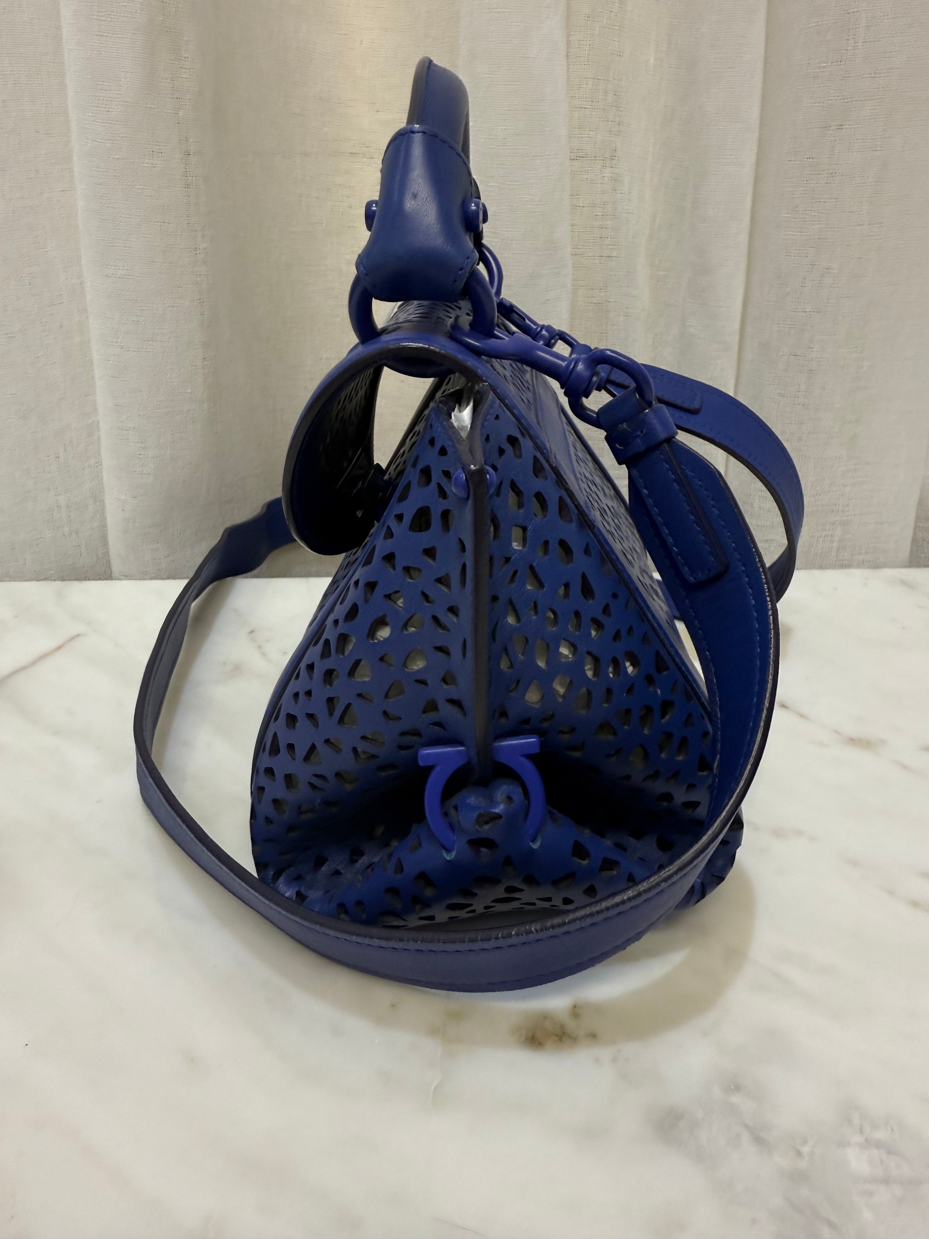 Salvatore Ferragamo Royal Blue Soft Sofia
