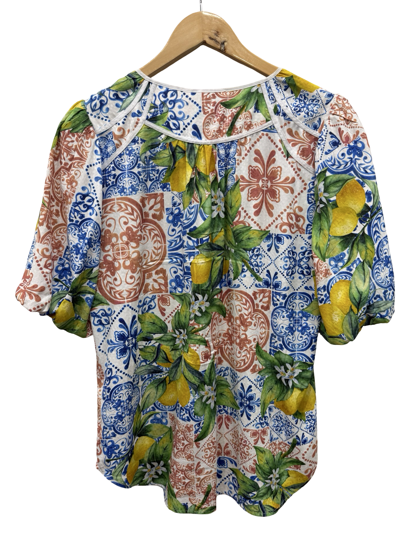 Once Was Print Blouse 2