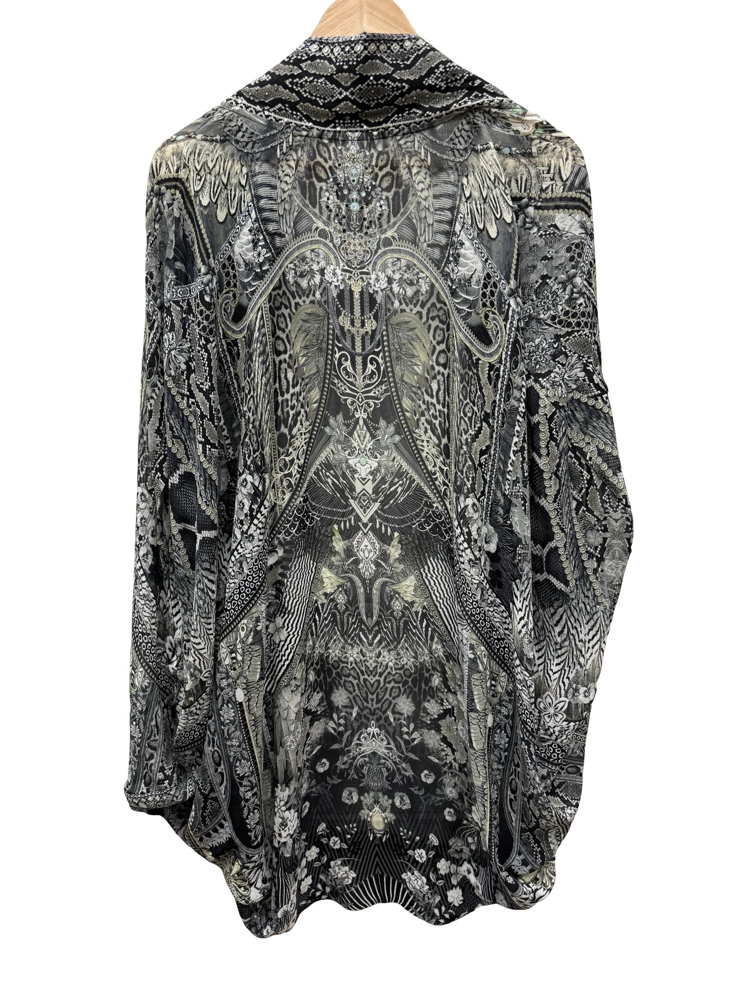 Camilla Grey Kimono O/S