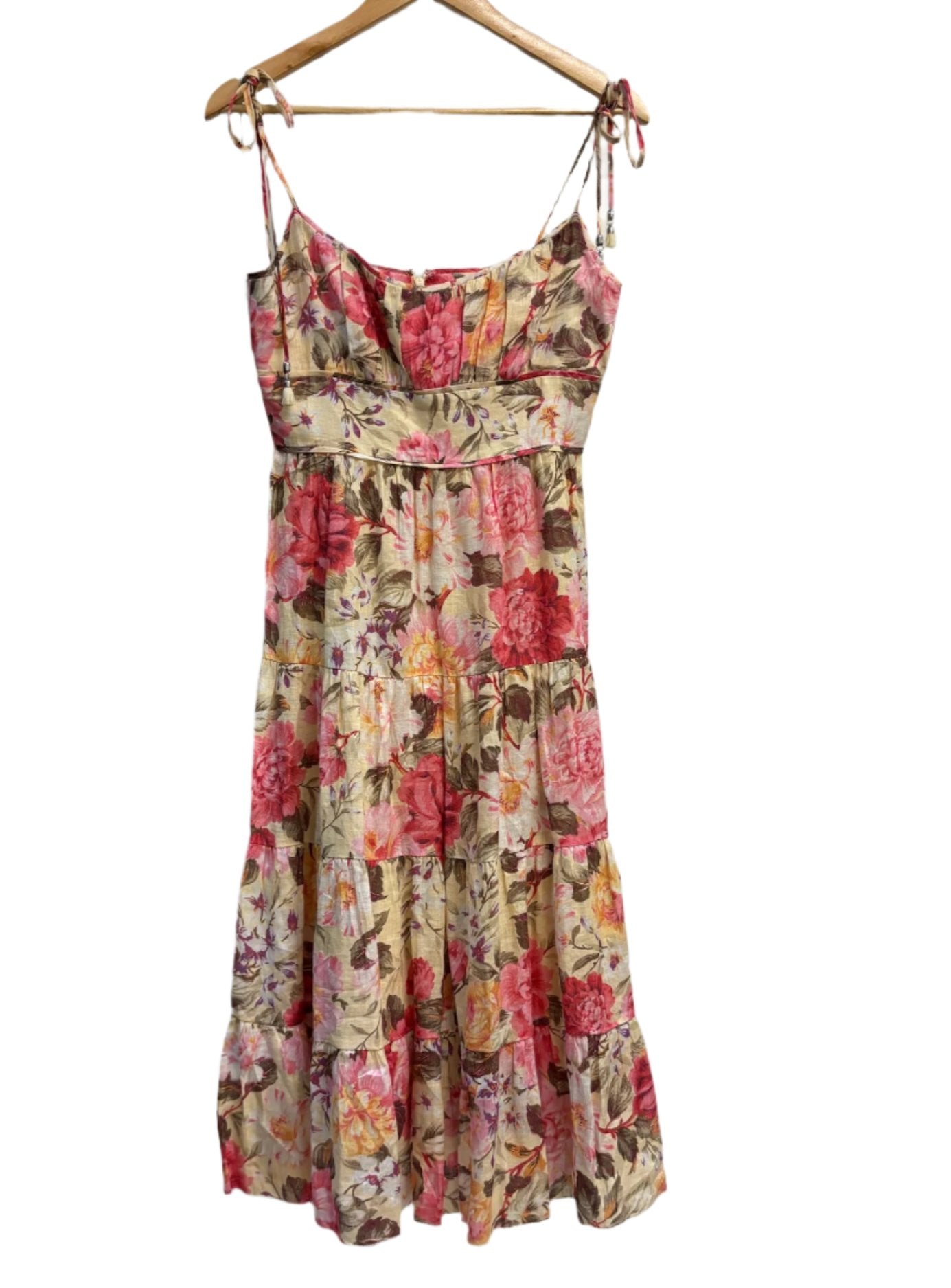 Zimmerman Yellow Floral Dress 8