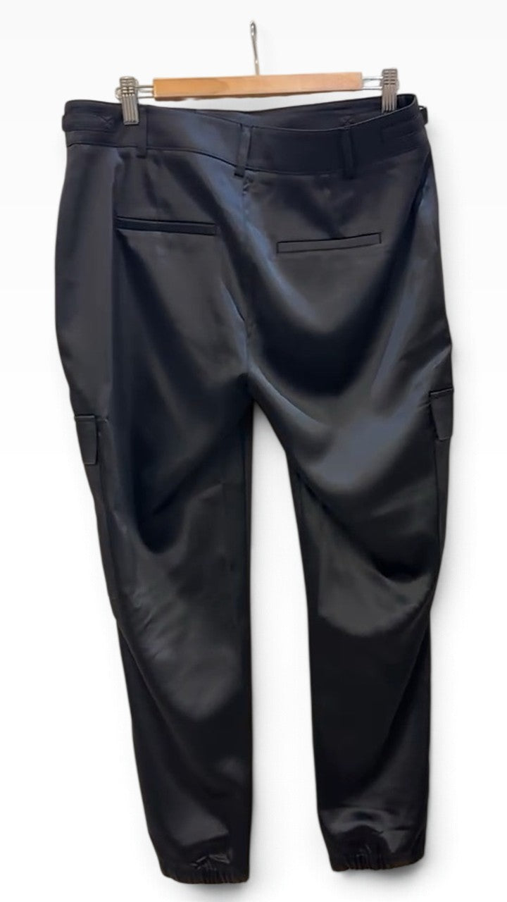 Monari Black Cargo Pants 14