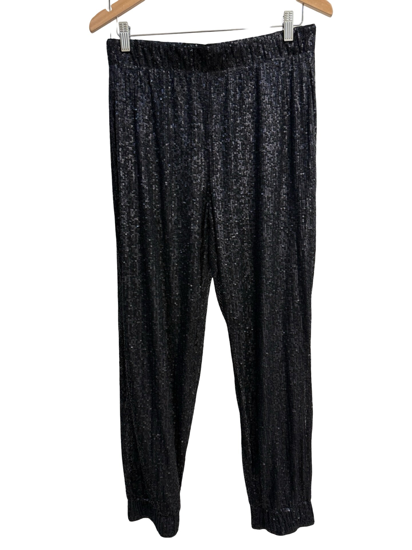 Decjuba Black Sequins Pant  M