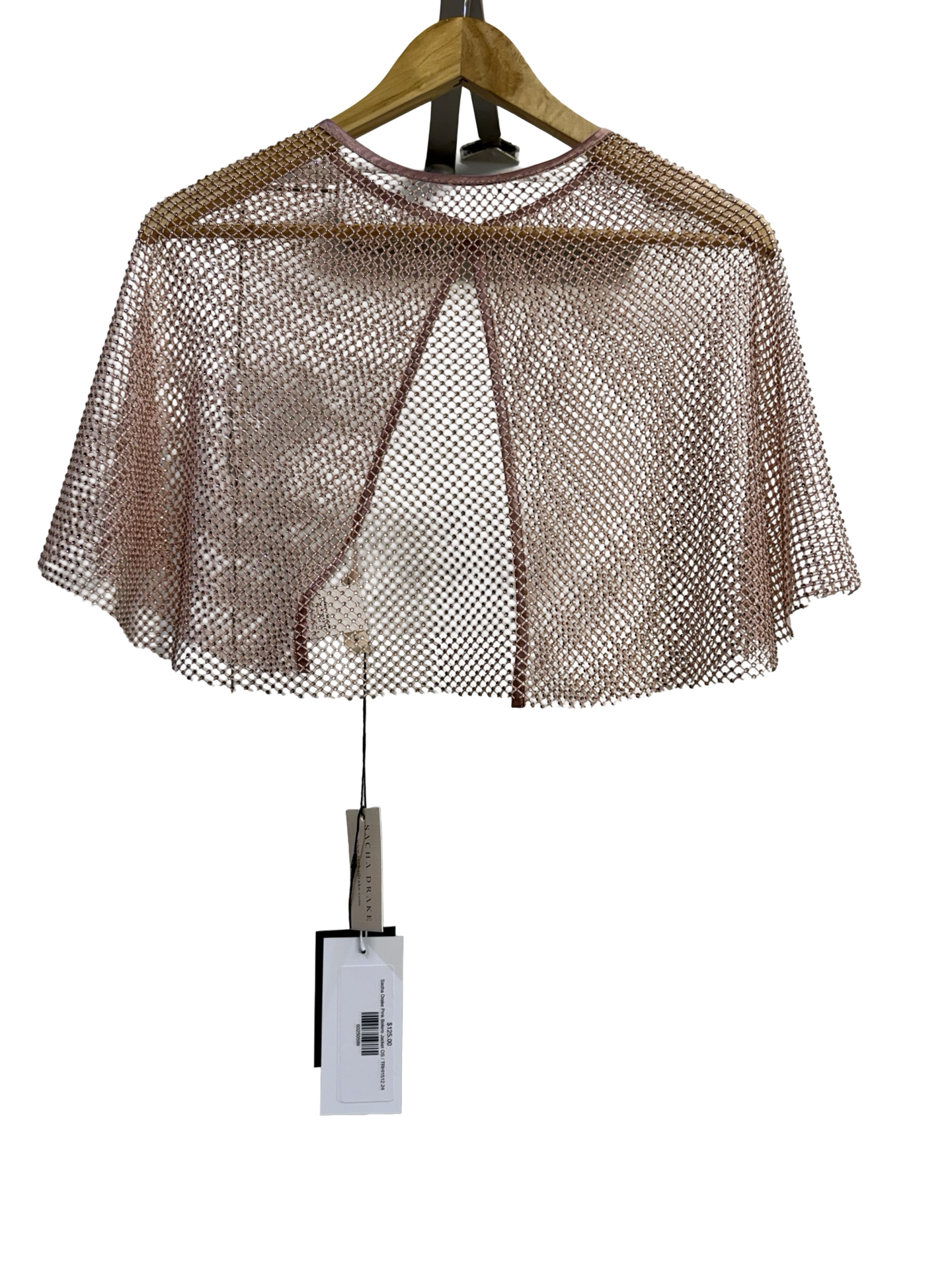 Sacha Drake Pink Bolero Jacket OS