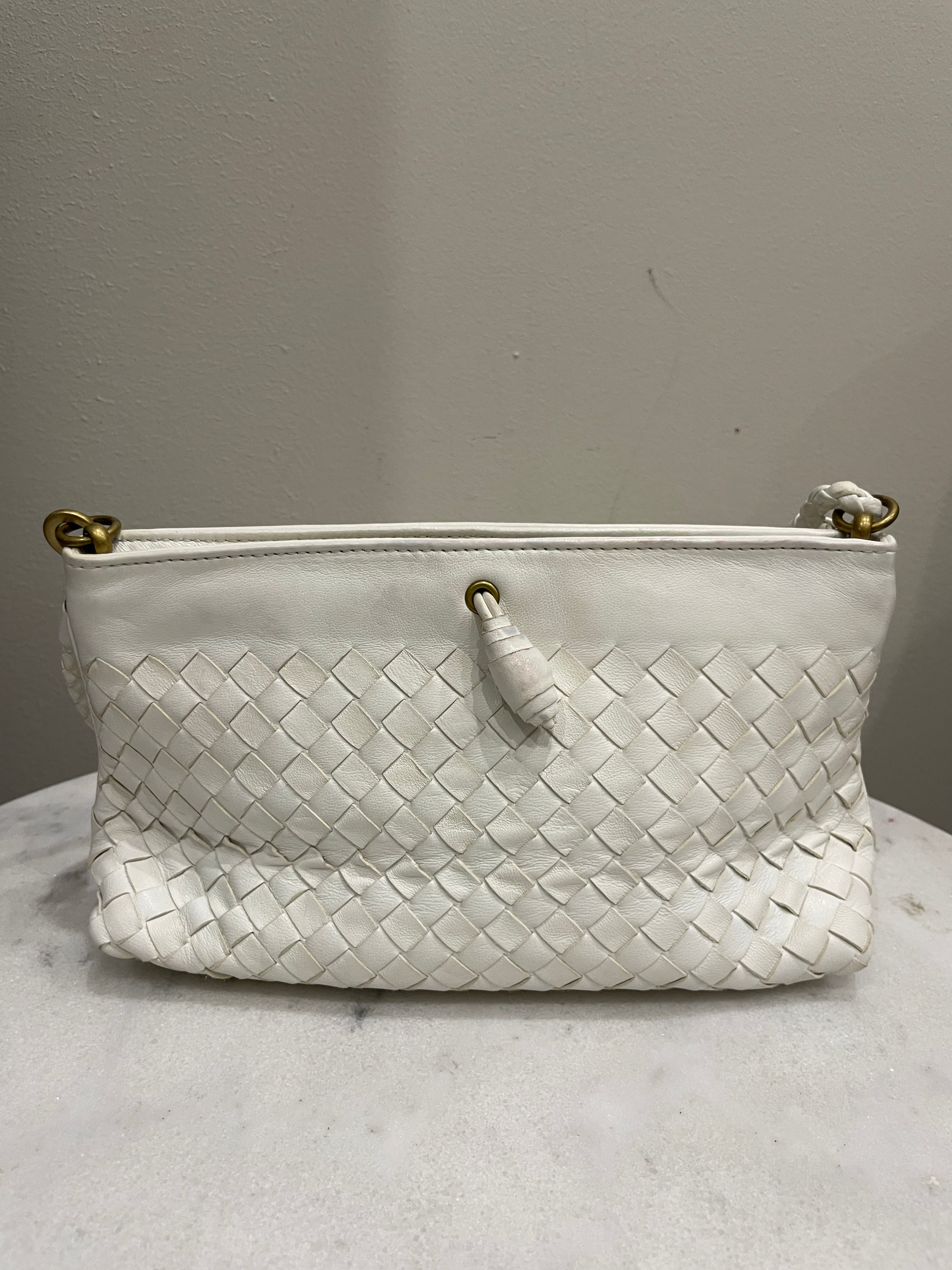 BOTTEGA VENETA White Bag