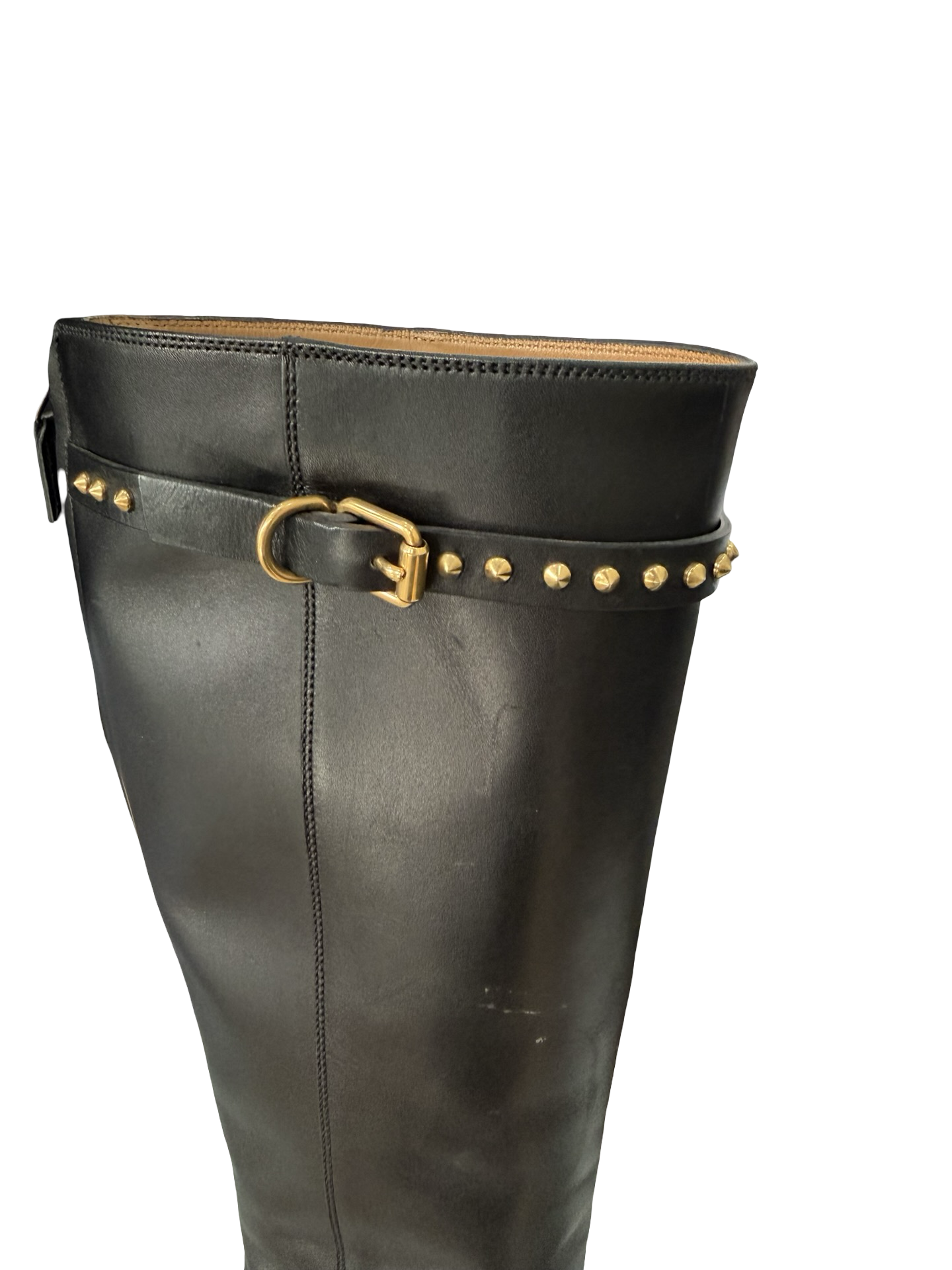 Gucci Black Knee High Boot 38 1/2 WB