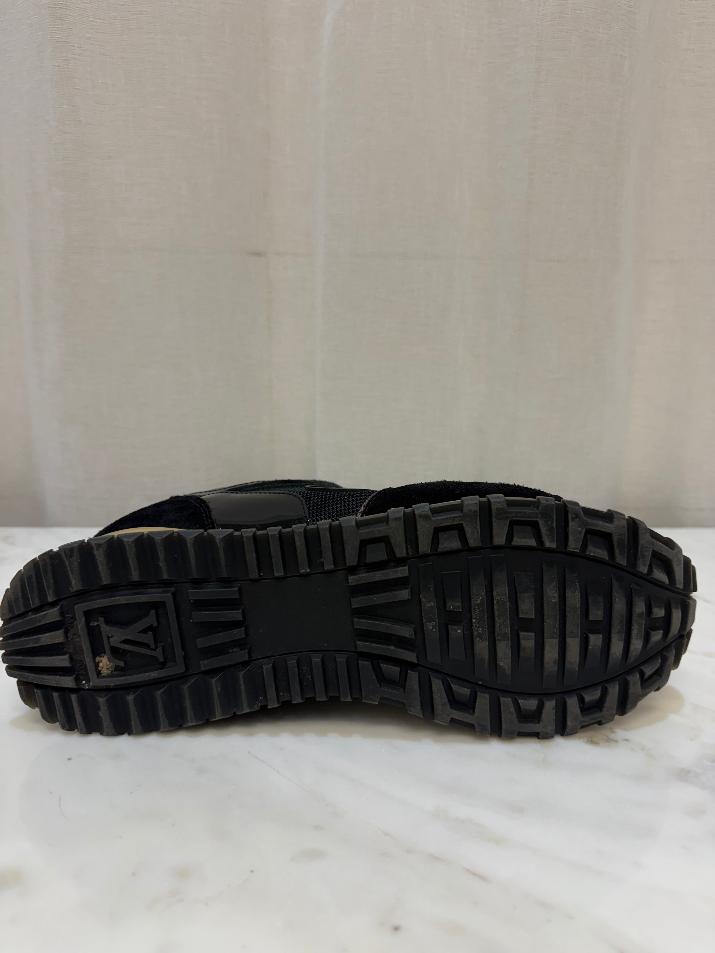 Louis Vuitton Black/Brown Sneakers 39