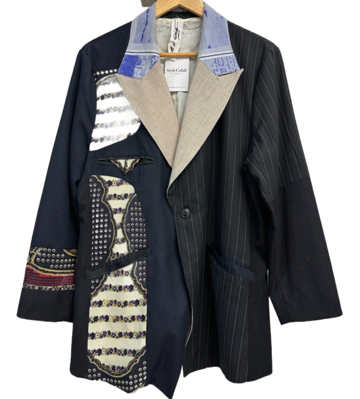M. A. Dainty Pinstripe Jacket