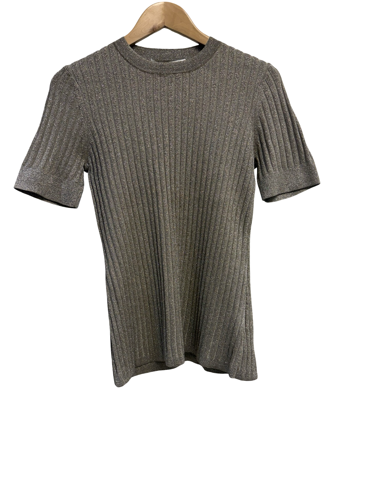 Camilla & Marc Gold Sparkle Top M
