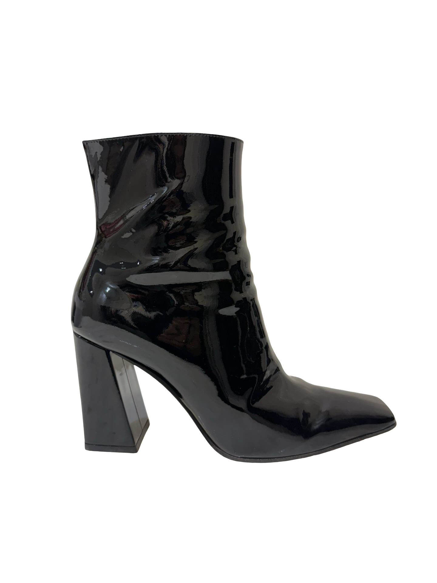 Gianovito Rossi Black Patent Heels 39