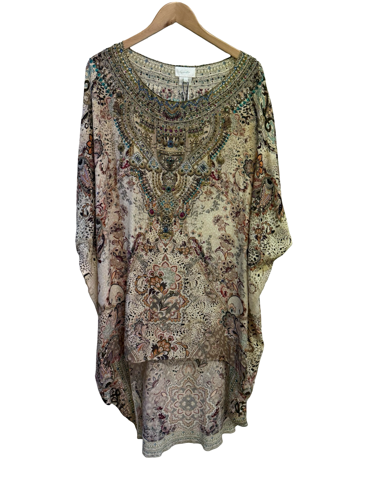 Camilla Brown Kaftan OS