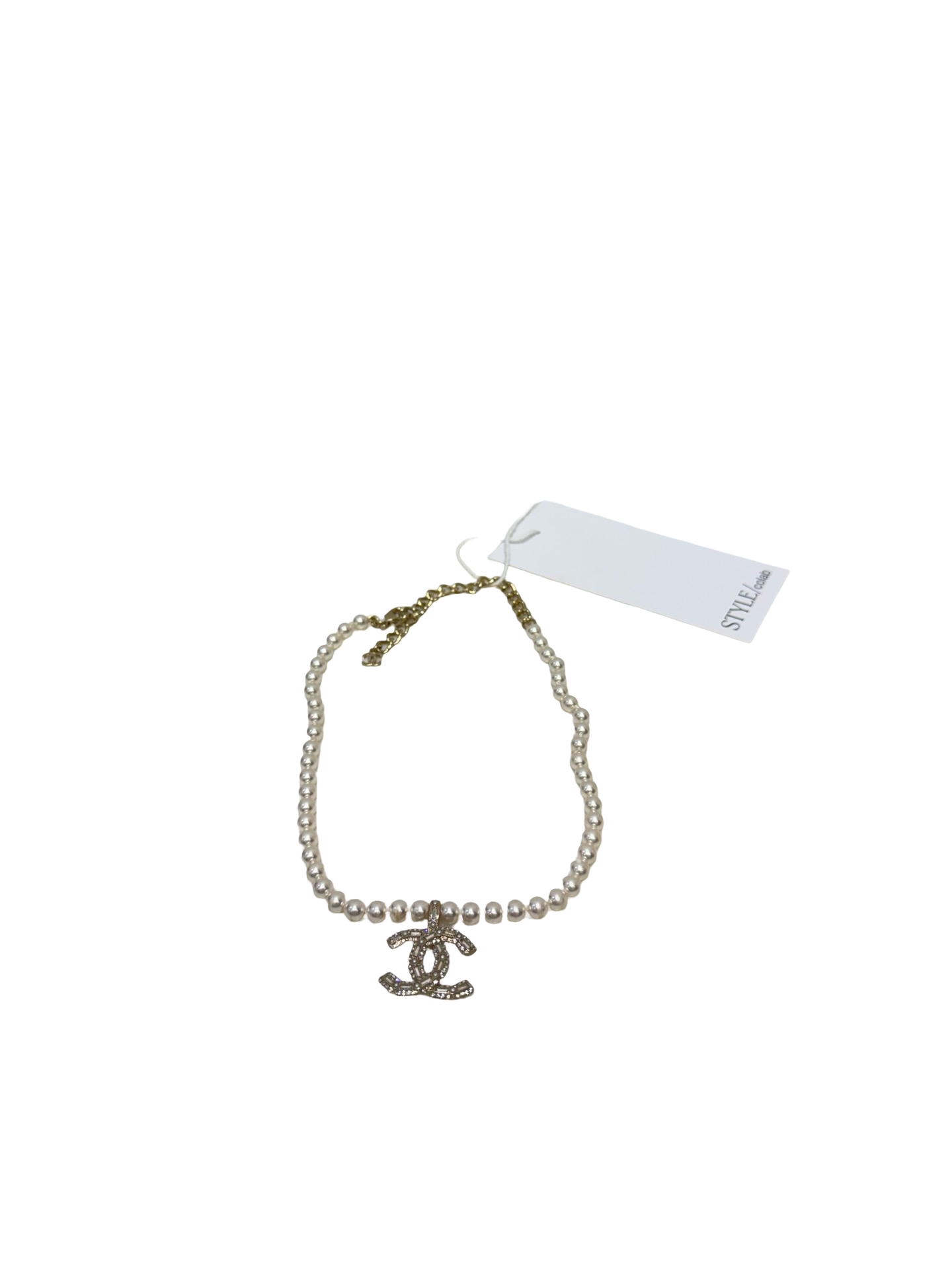Chanel Pearl Double C Necklace
