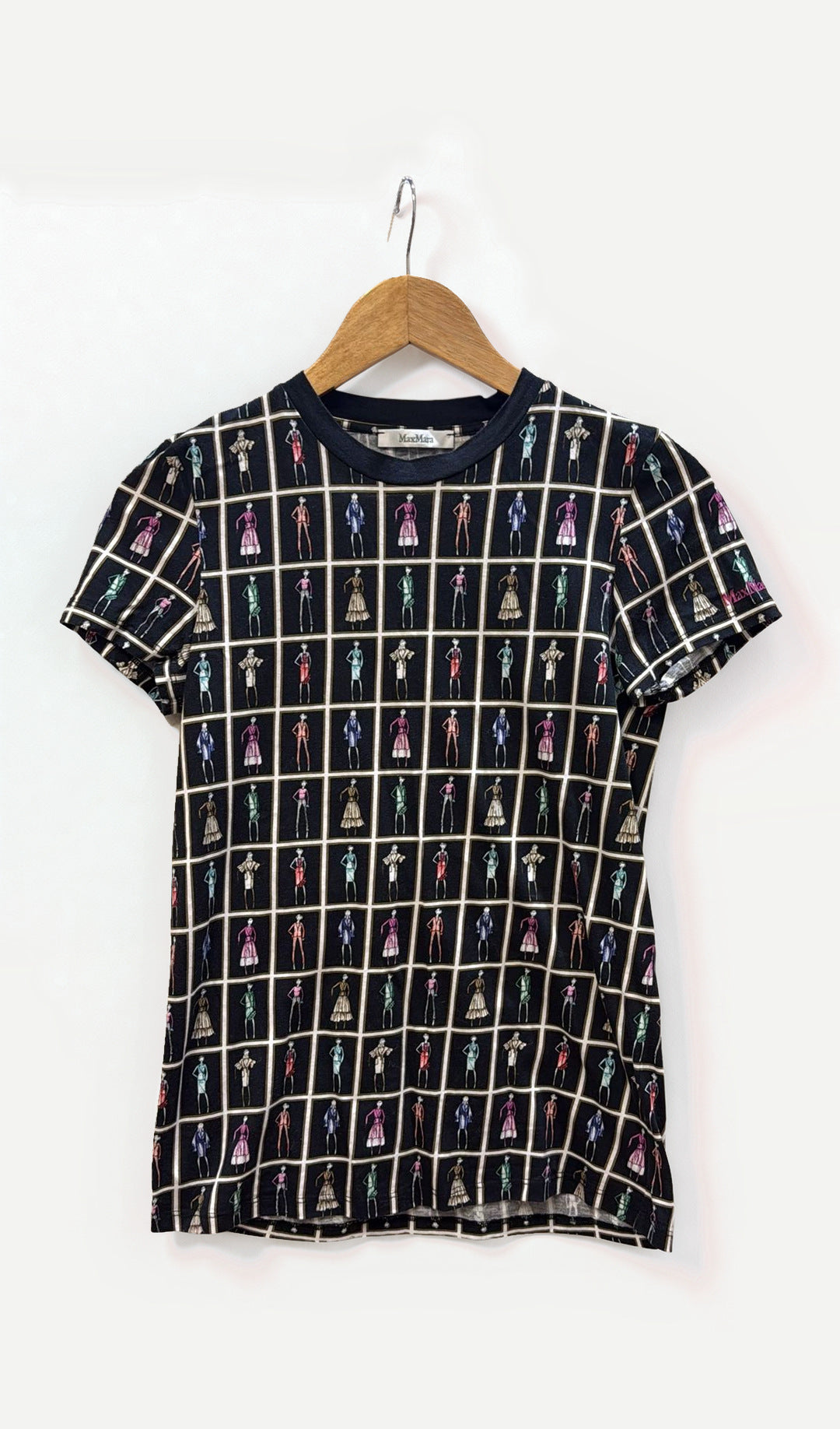 Max Mara Black T-Shirt M