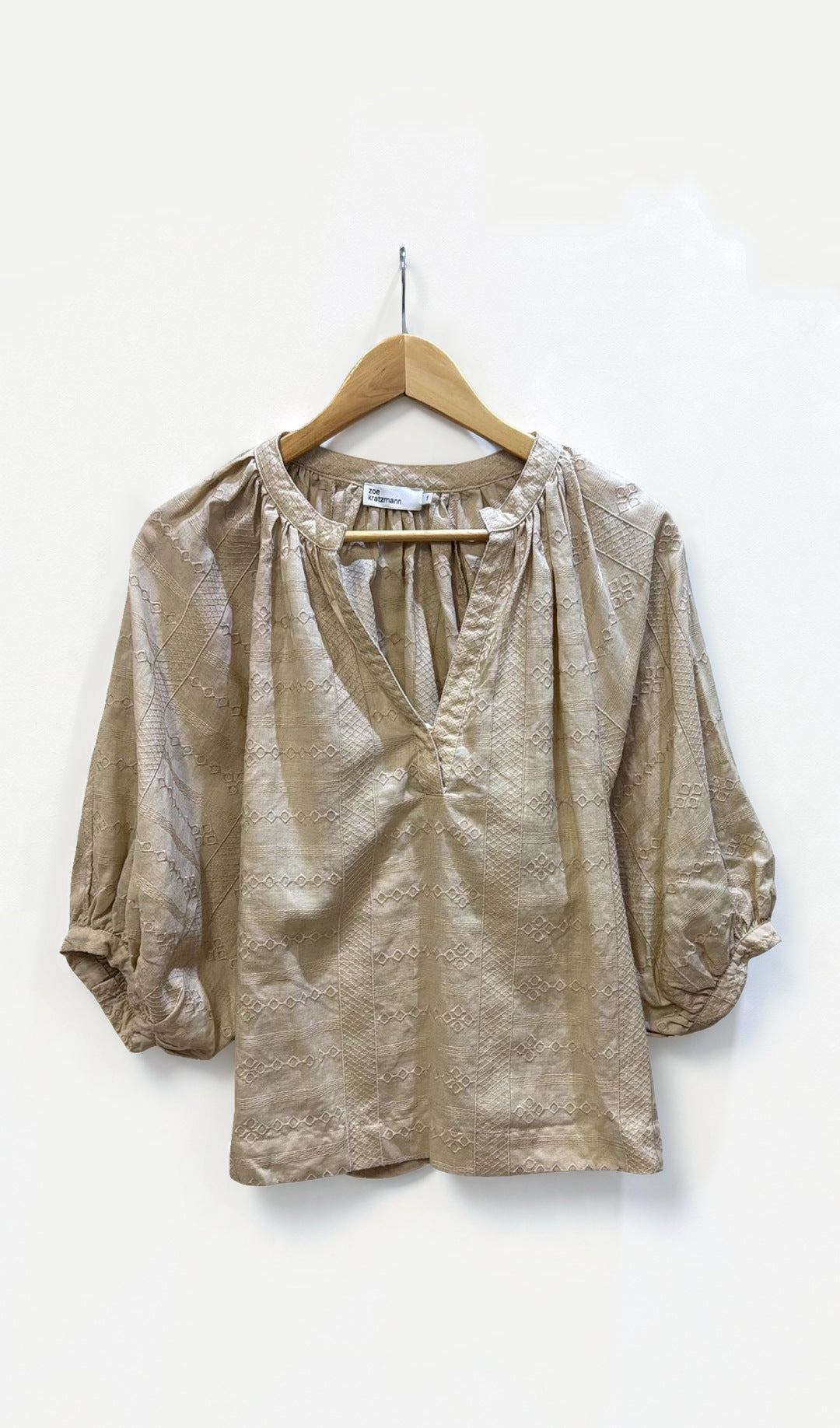 Zoe Kratzmann Beige Blouse 1