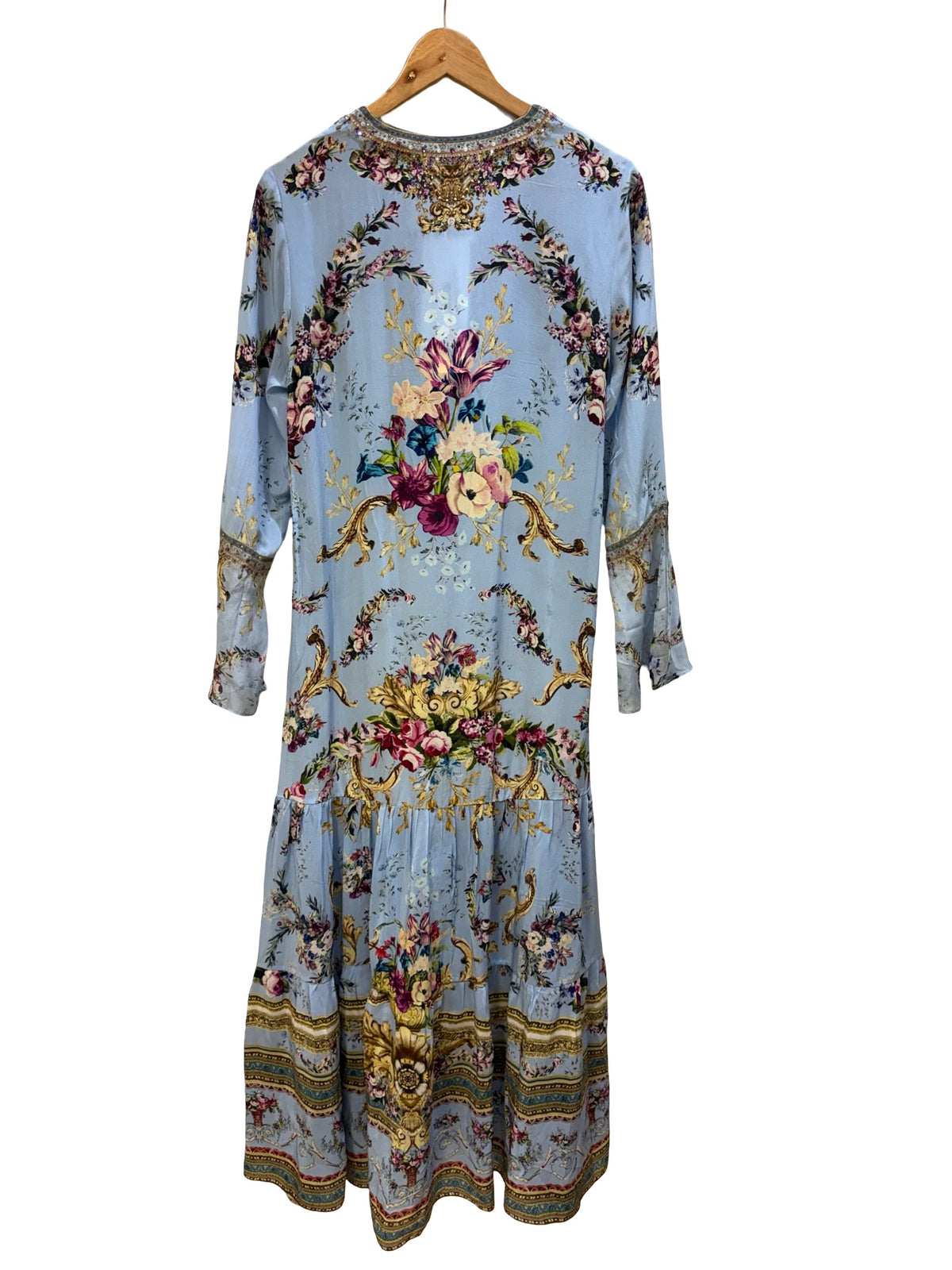 Camilla Blue Floral Dress XS