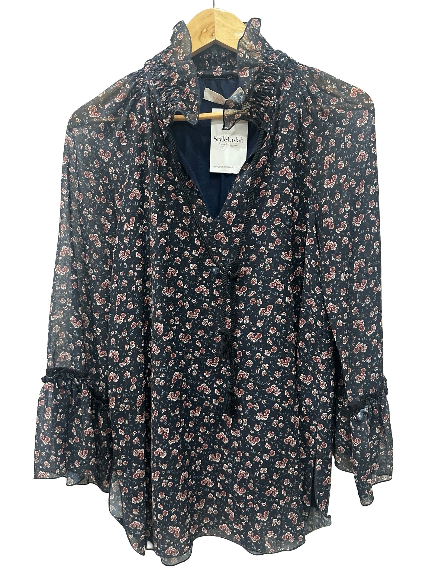 See By Chloe Brown Dress 8/10