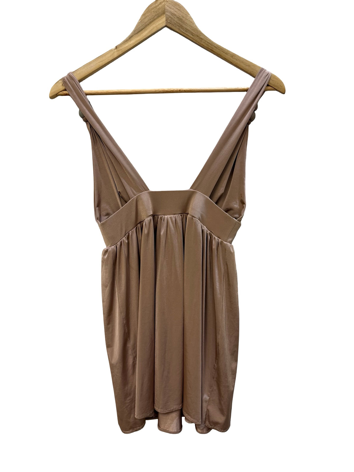 Zimmermann Bronze Halter Dress 0