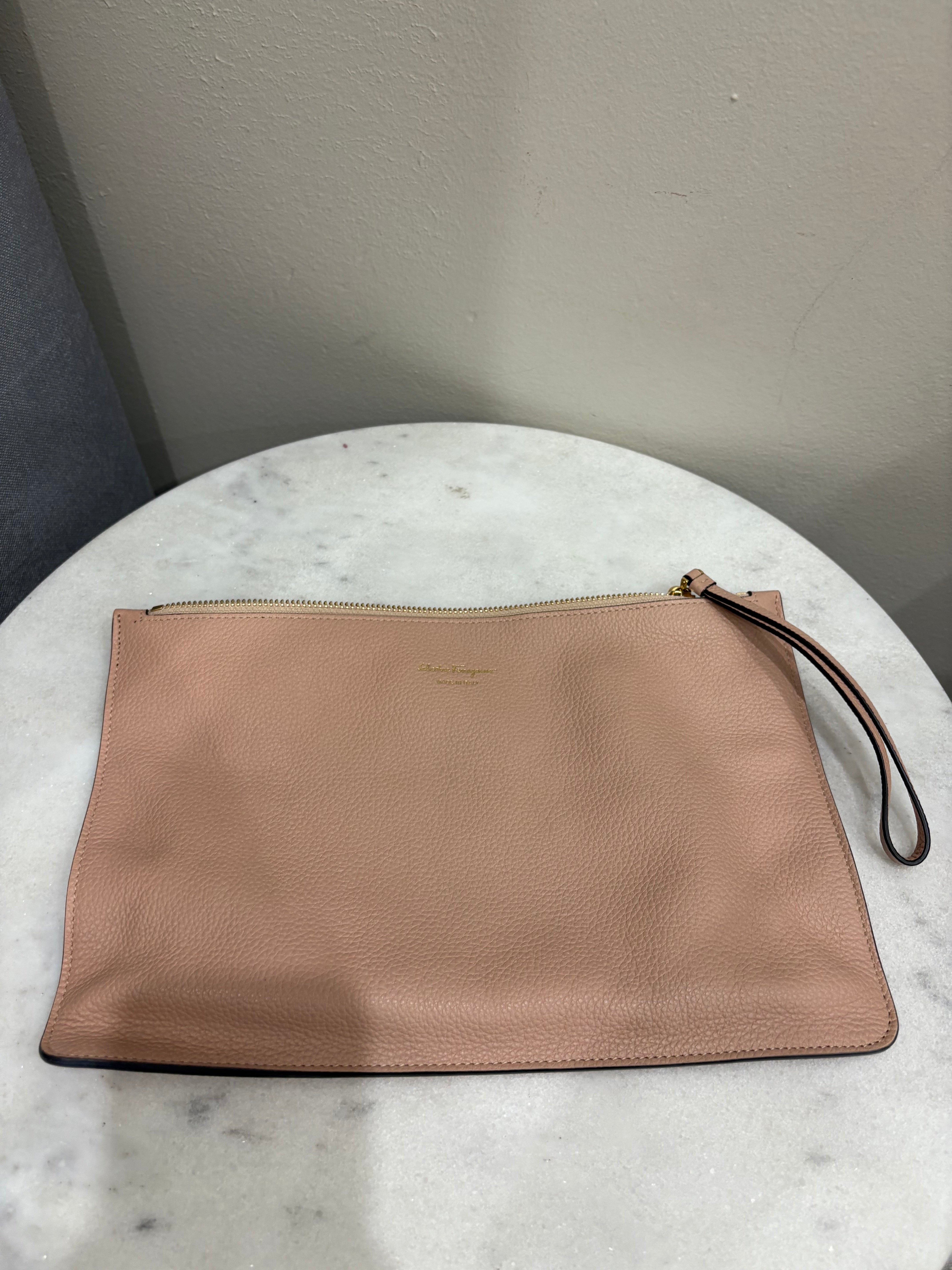 Salvatore Ferragamo Neutral The Studio Bag