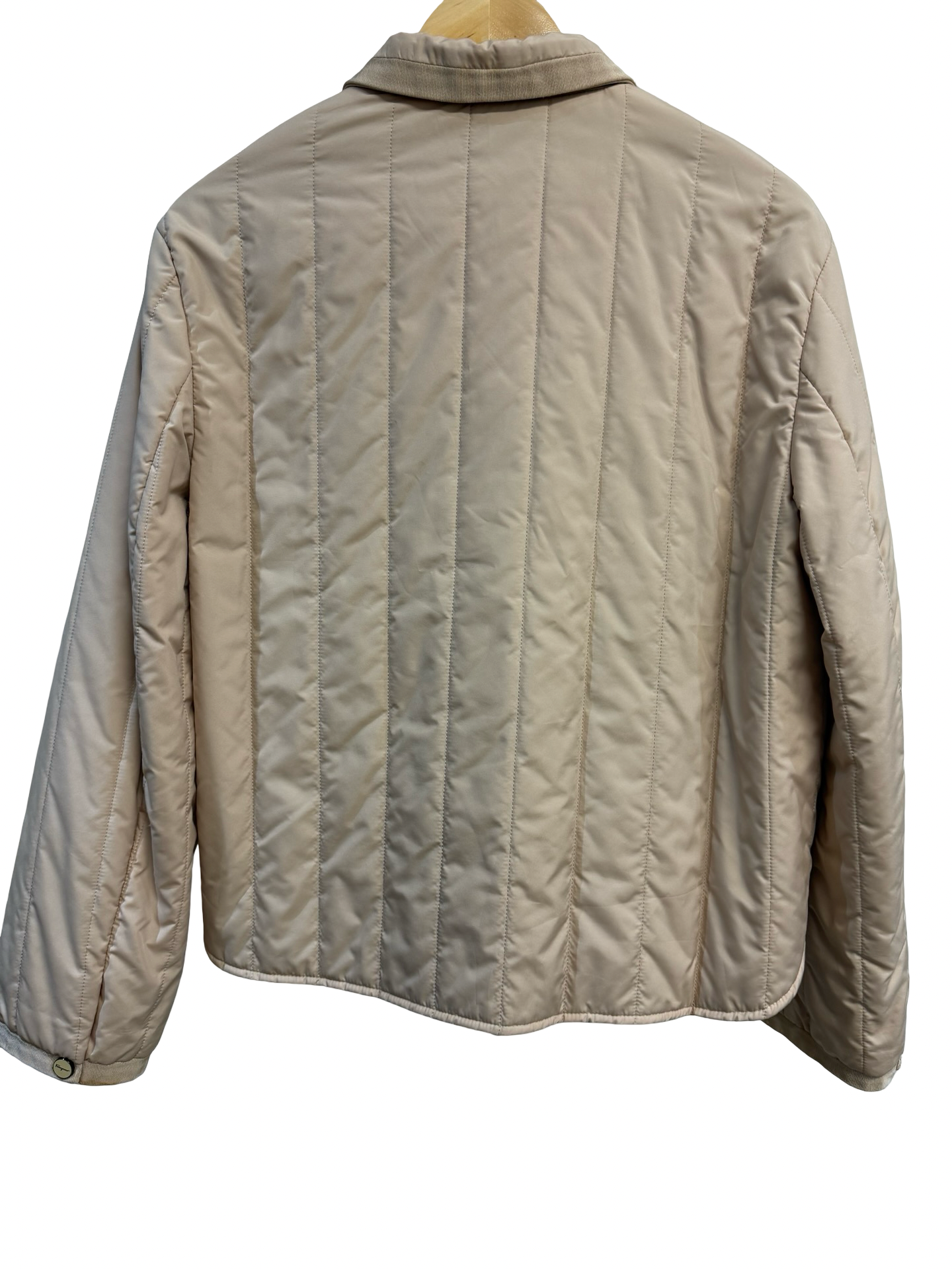 Ferragermo White Puffer Jacket 12